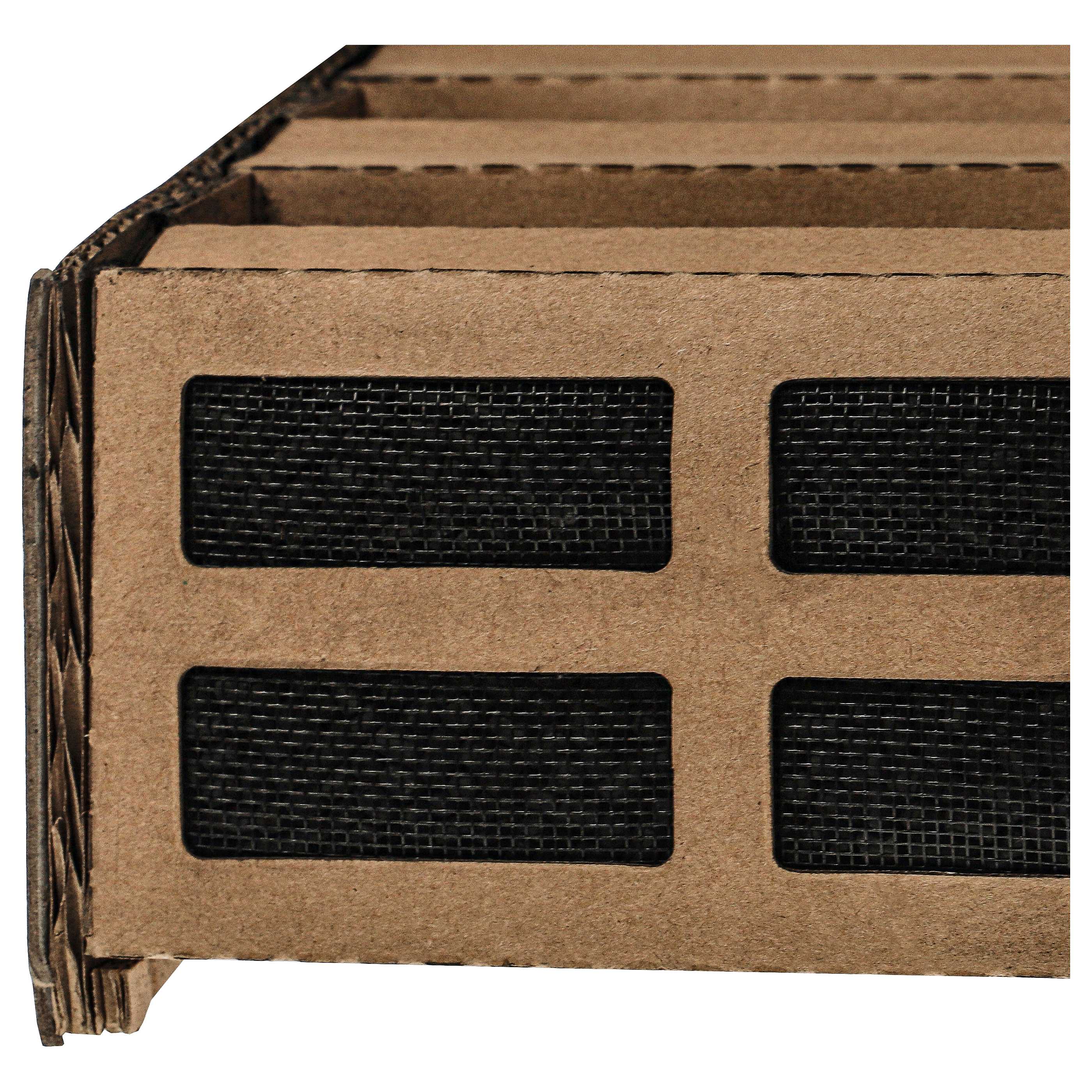 4x Gas and Odour Filter replaces IQAir 102181000, V5-Cell Air Purifier - cardboard / carbon fibres