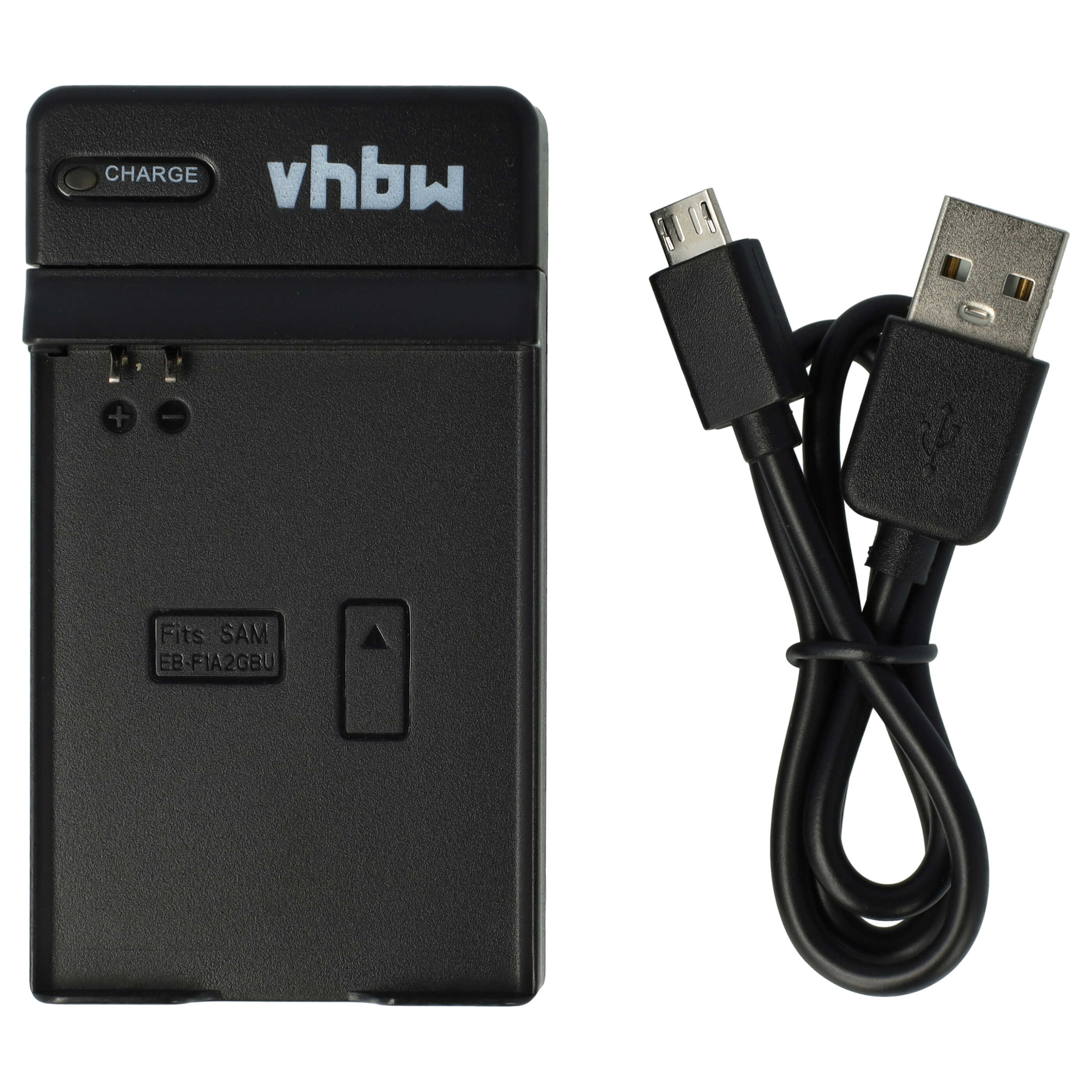 Station de charge micro USB pour batterie de smartphone Samsung - socle + câble, 40 cm