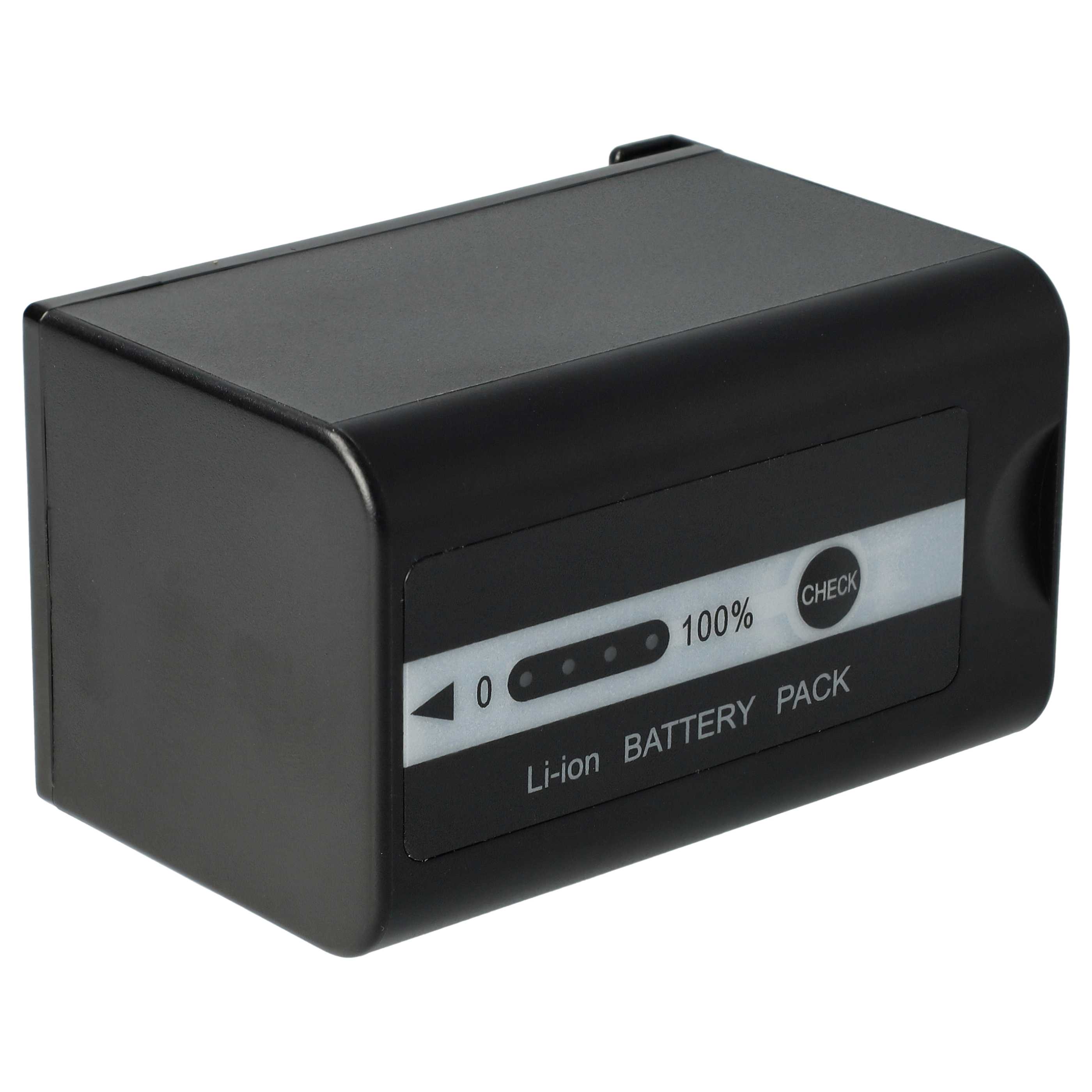 Videokamera-Akku (2 Stück) als Ersatz für Panasonic VW-VBD58 für Panasonic - 5200mAh 7,4V Li-Ion mit Infochip