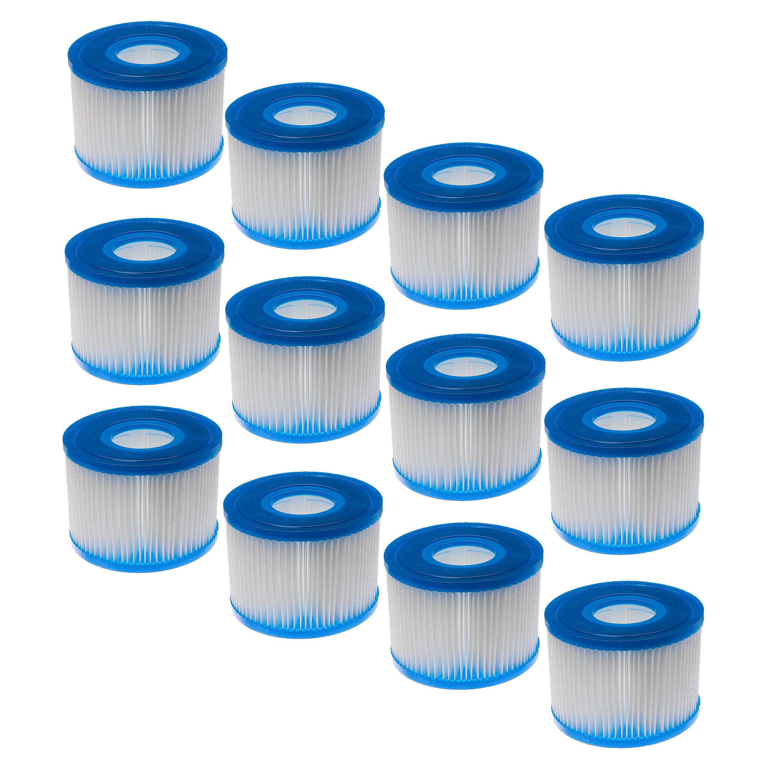 12x Pool Filter Type S1 as Replacement for Bestway FD2135 - Filter Cartridge