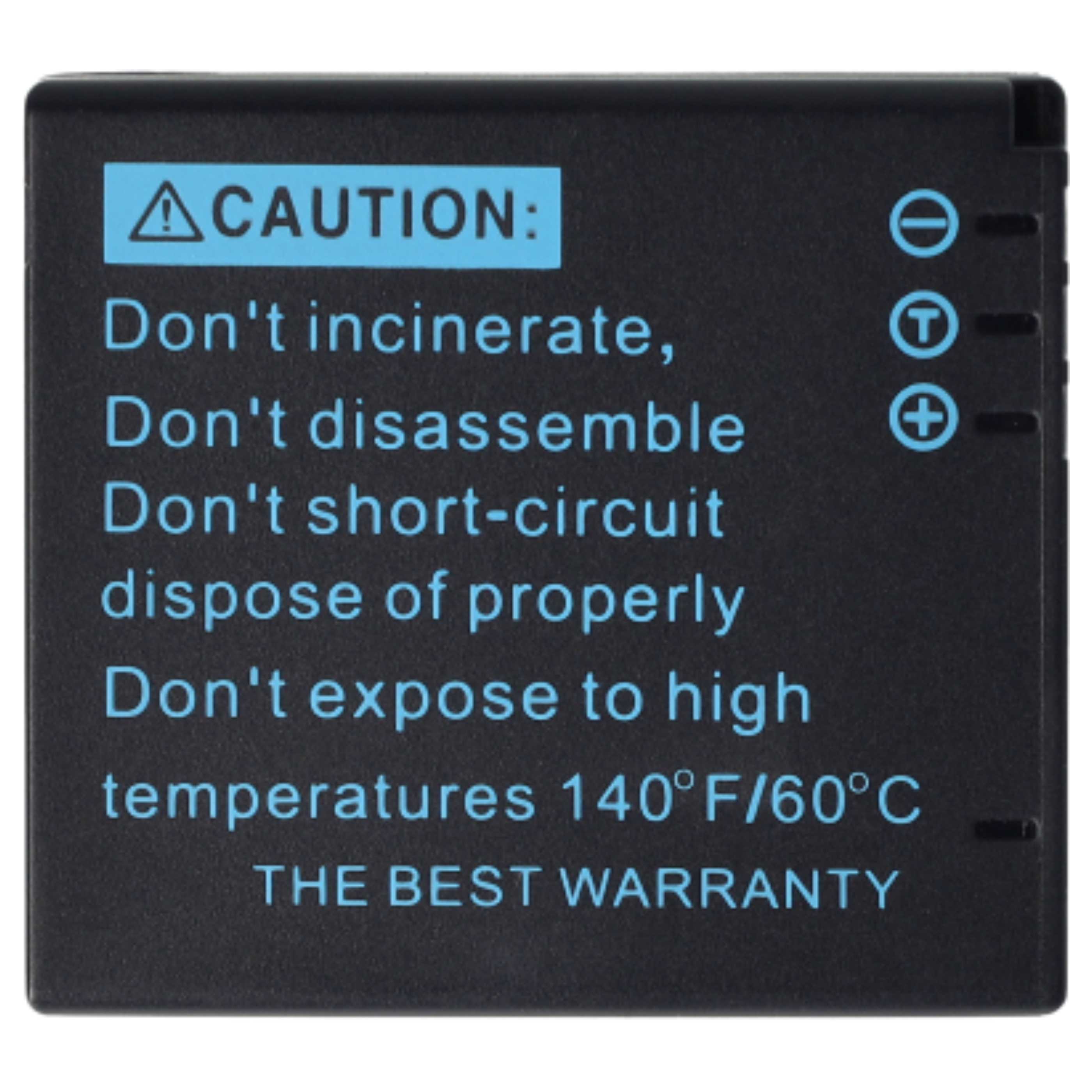 3x Batteria sostituisce Leica BP-DC6 per fotocamera - 600mAh 3,6V Li-Ion