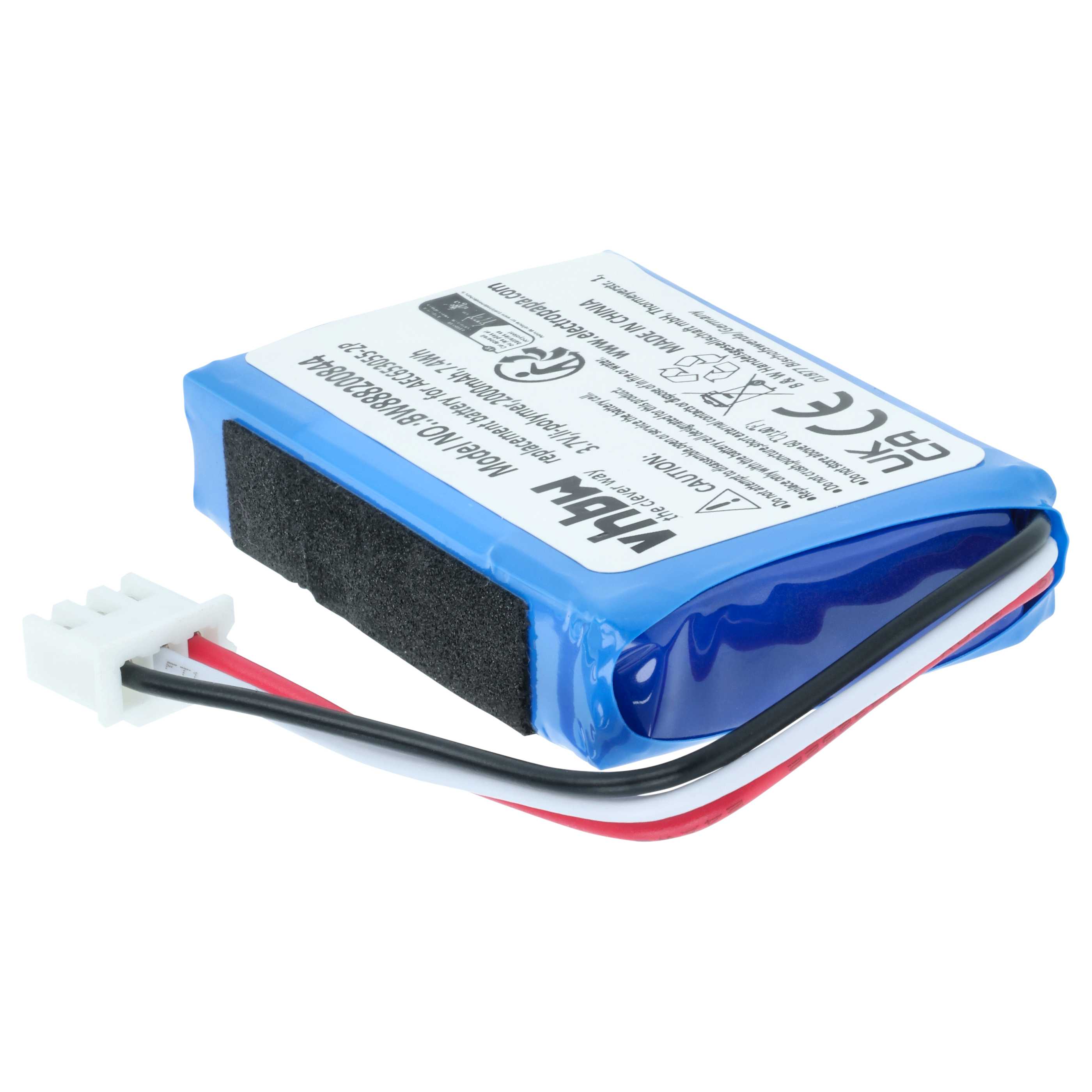 Akumulator do głośnika zamiennik JBL AEC653055-2P - LiPo 2000mAh