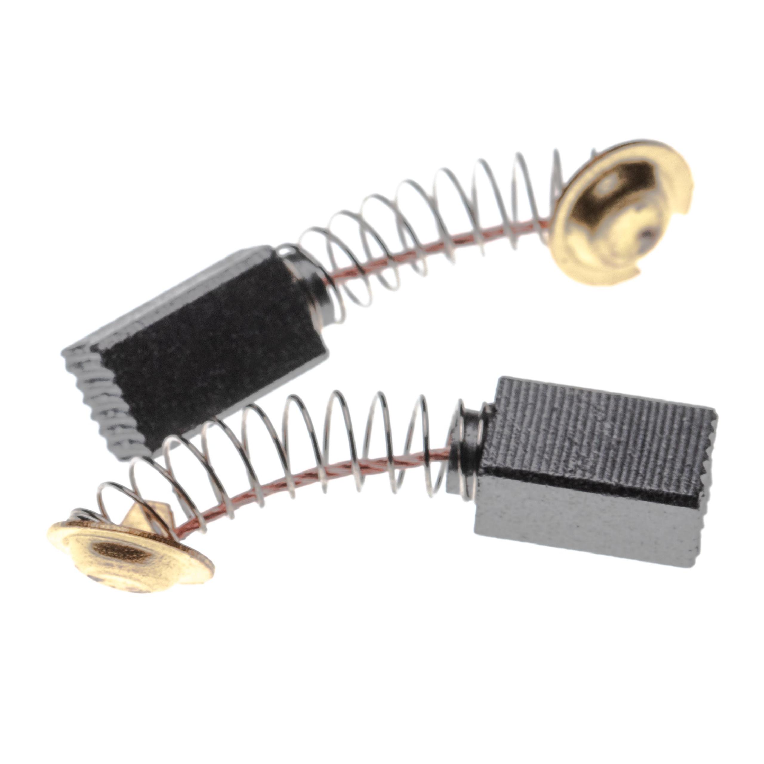 2x Carbon Brush as Replacement for Hitachi 999-021, 999021 Electric Power Tools + Spring, 6.5 x 7.5 x 12.5mm