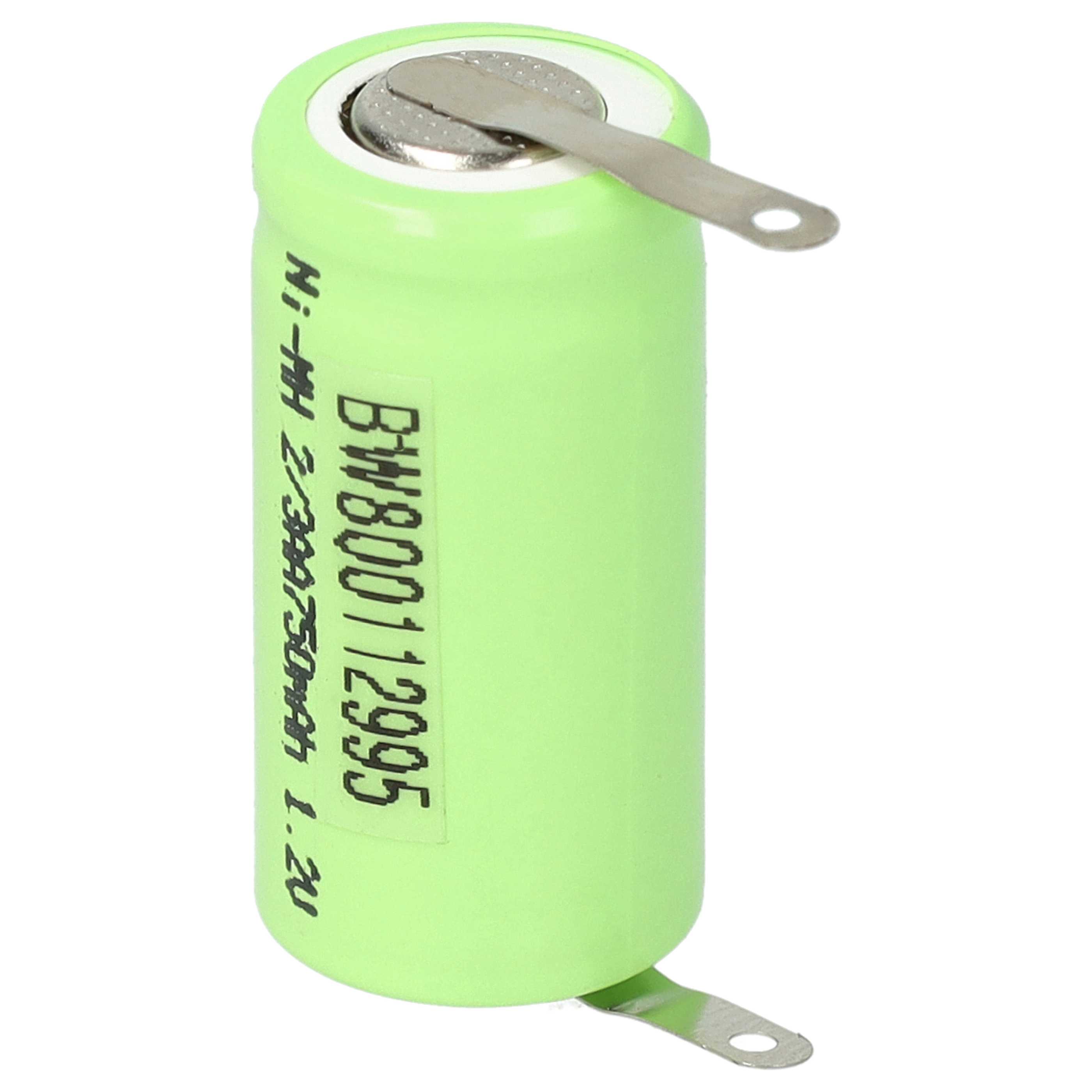 Batterie (3 pcs.) remplace 2/3AA modèle radio-télécommandé - 750mAh 1,2V NiMH