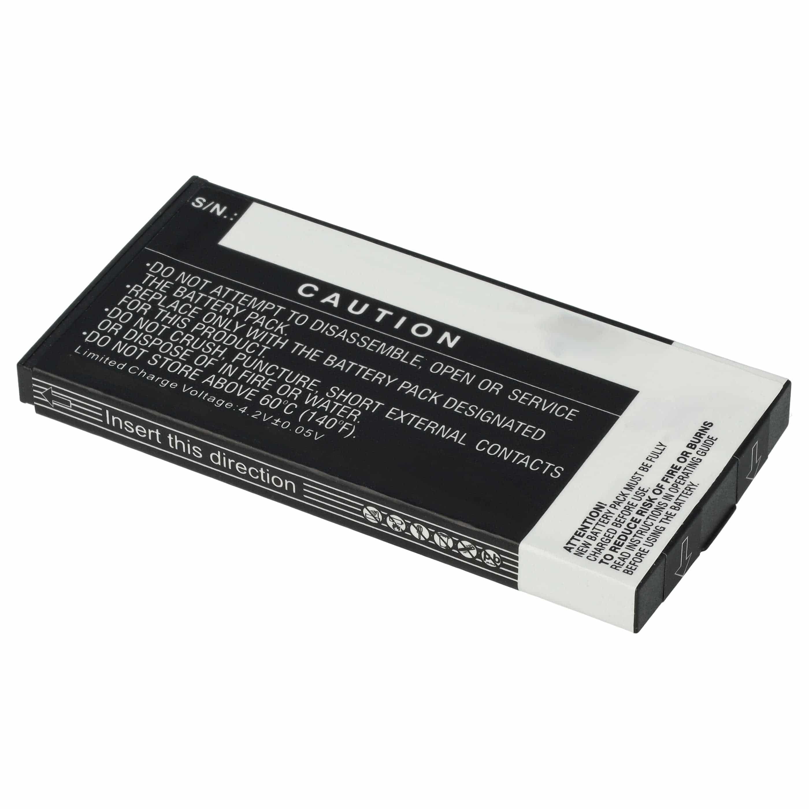 Akumulator do nawigacji GPS zamiennik LI-F03-01 - 2100 mAh 3,7 V Li-Ion