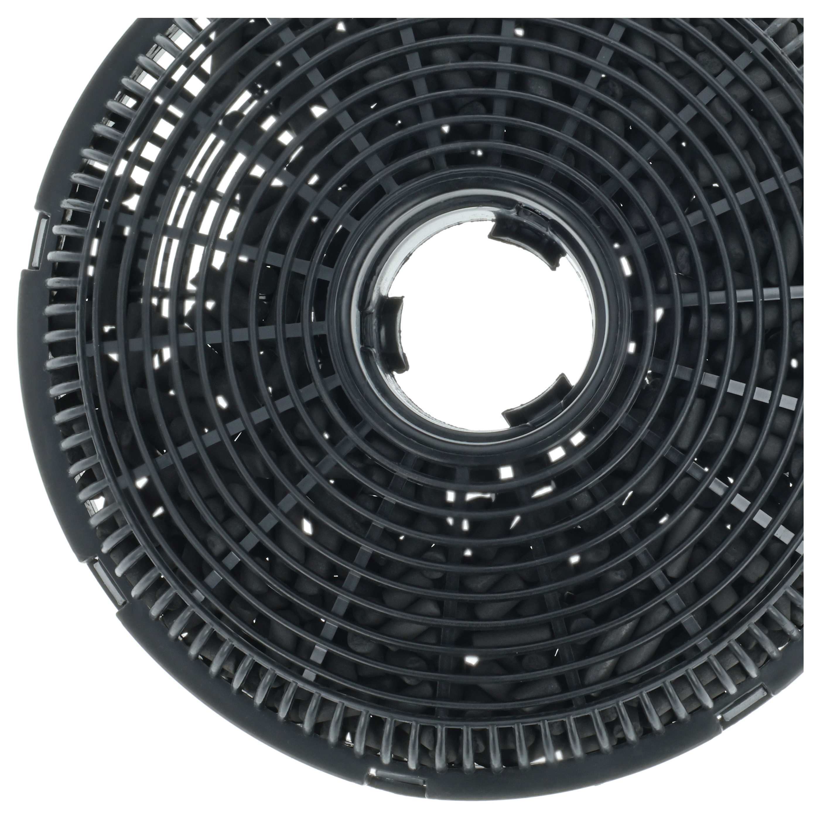 2x Filtres à charbon actif remplace Bosch DWK66AJ20T, DWK66AJ60T pour hotte Grundig