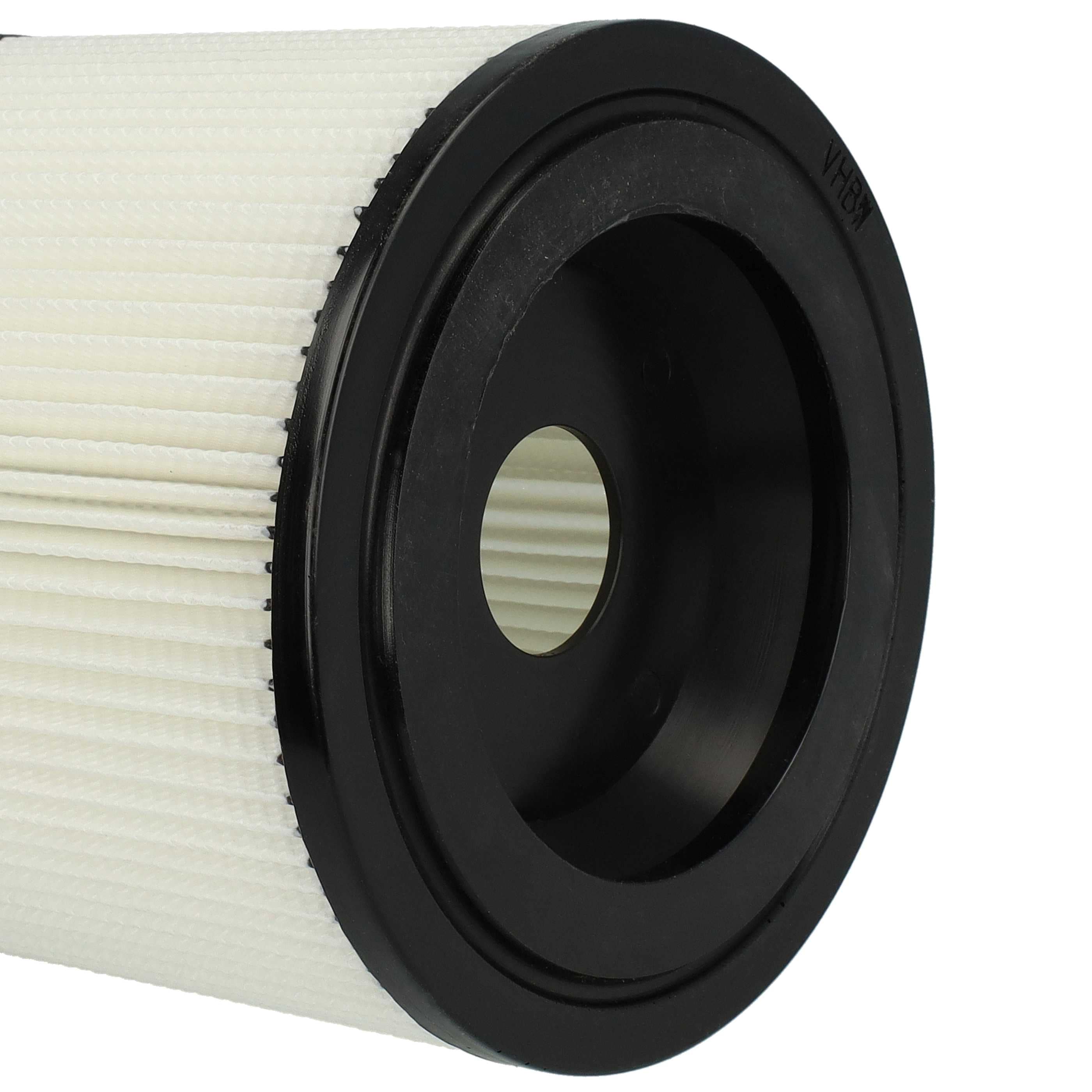 8x Filtro reemplaza Kärcher 2.889-219.0 para aspiradora Kärcher, negro / blanco