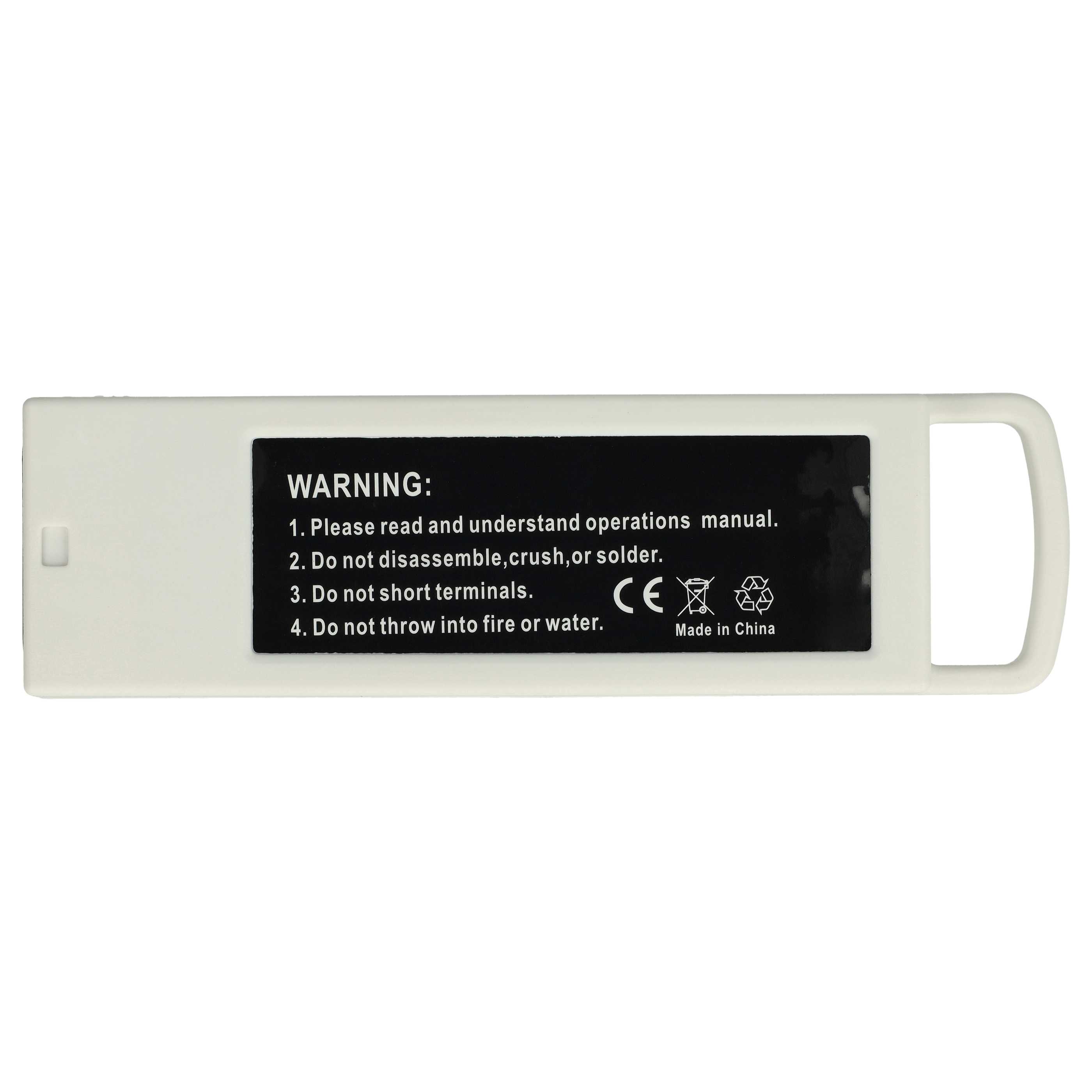 2x Batteries remplace Yuneec YUNQ500105 pour drone Yuneec- 6400mAh 11,1V Li-polymère