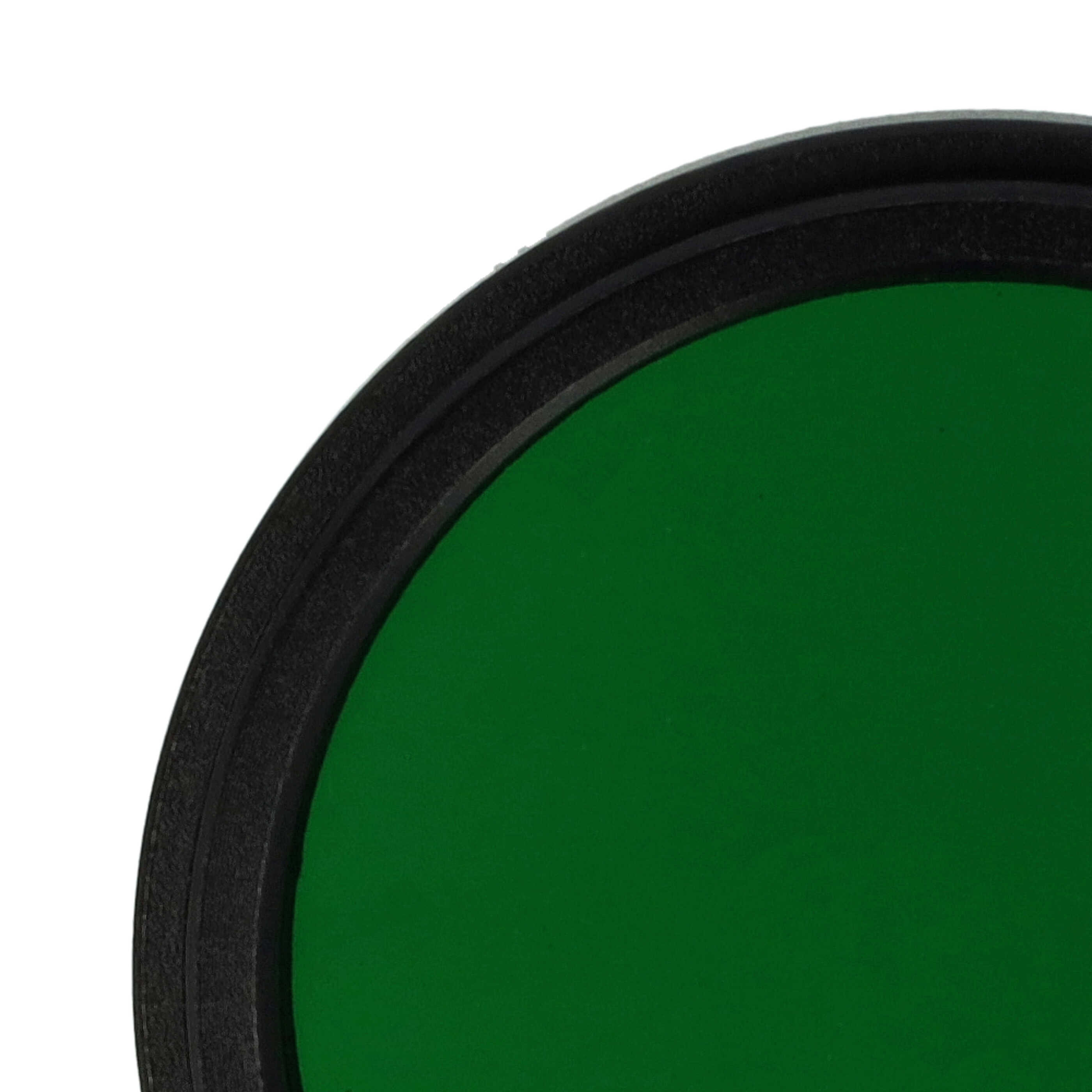 Filtro colorato per obiettivi fotocamera con filettatura da 37 mm - filtro verde