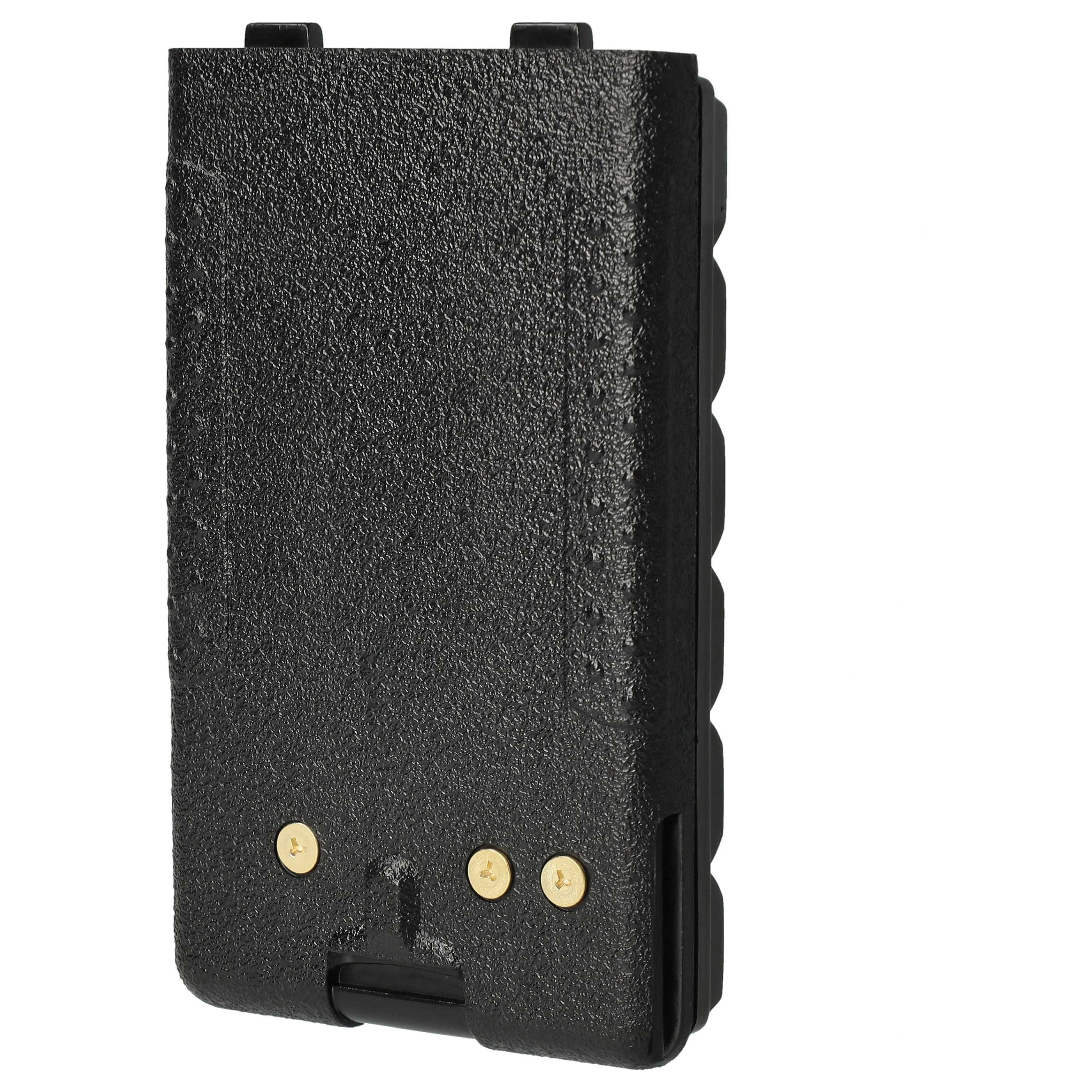 Radio 5x Battery replaces Yaesu Vertex FNB-64H, FNB-57, FNB-64, FNB-83, AAJ66X001 - 1600 mAh 7.2 V NiMH