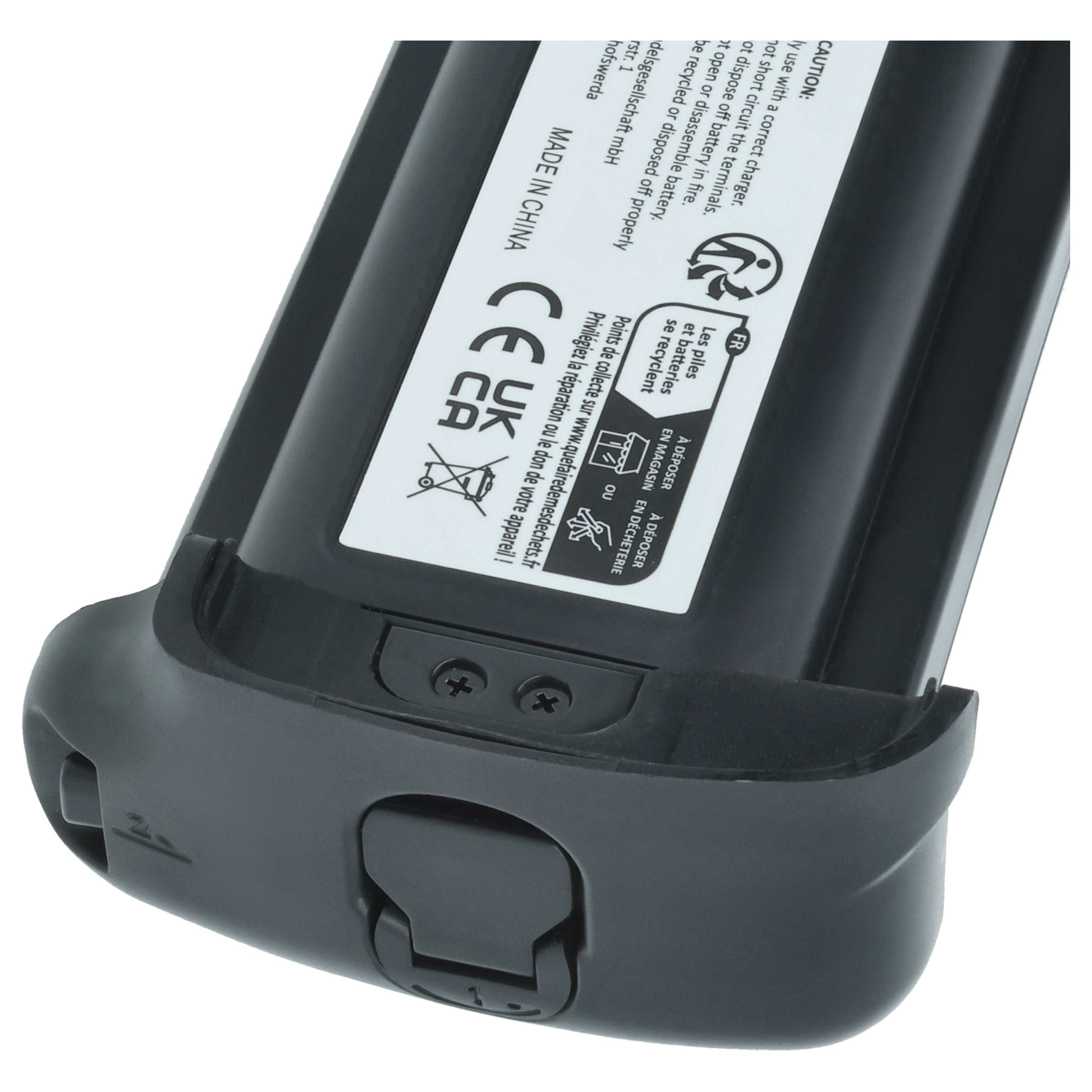 2x Battery replaces Canon NP-E3 - 1500mAh, 12V, NiMH
