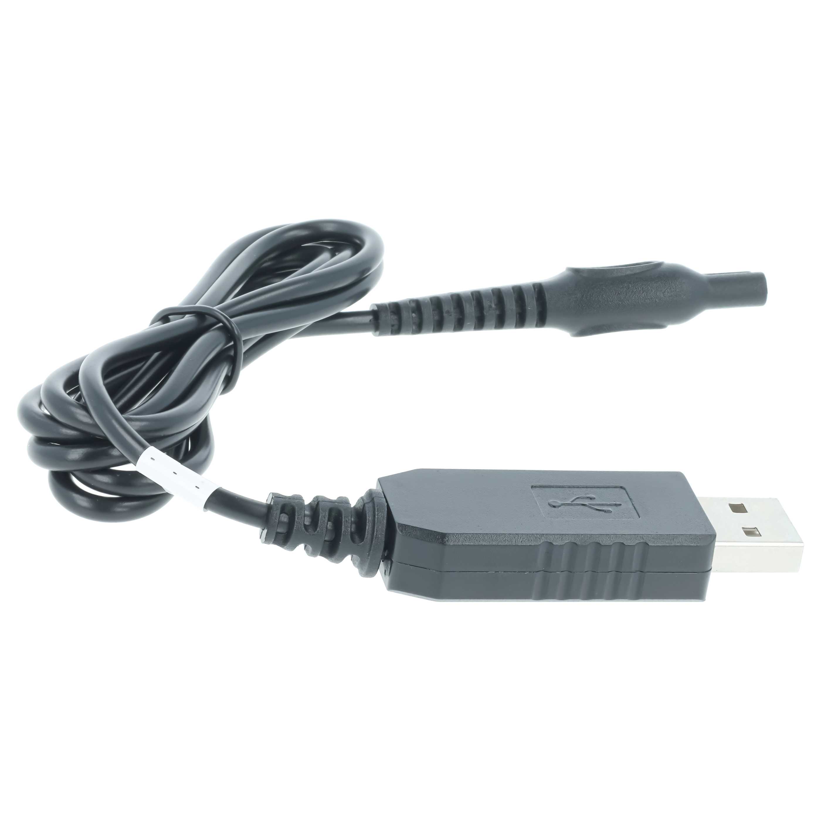 Cable de carga USB para afeitadoras Philips HS8020 - 100 cm