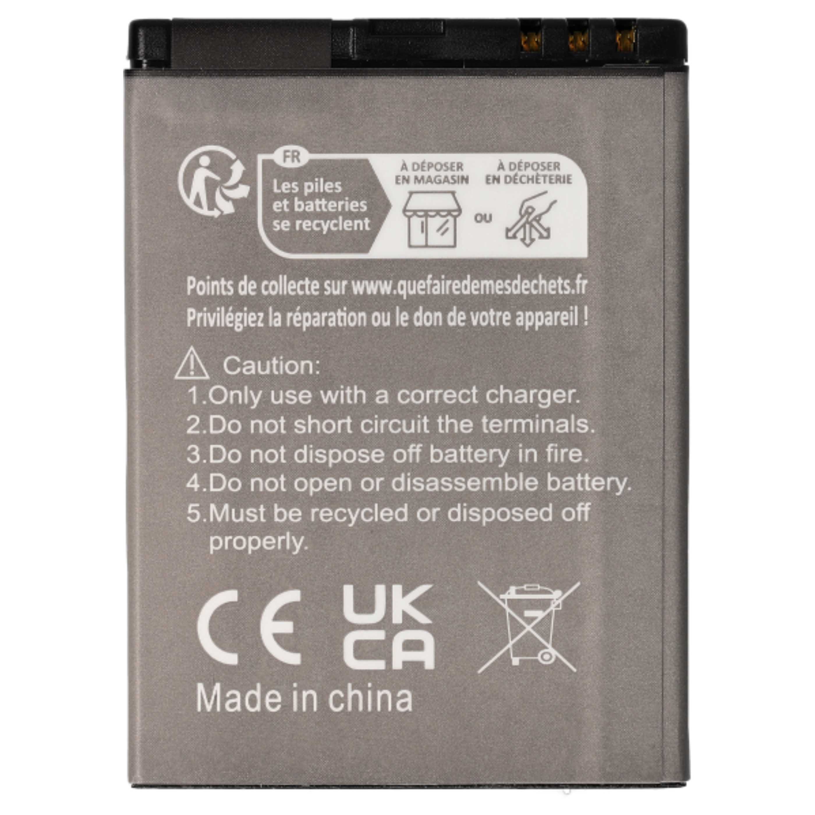 Akumulator do telefonu smartfona zamiennik Doro RCB571 - 1300 mAh 3,7 V Li-Ion