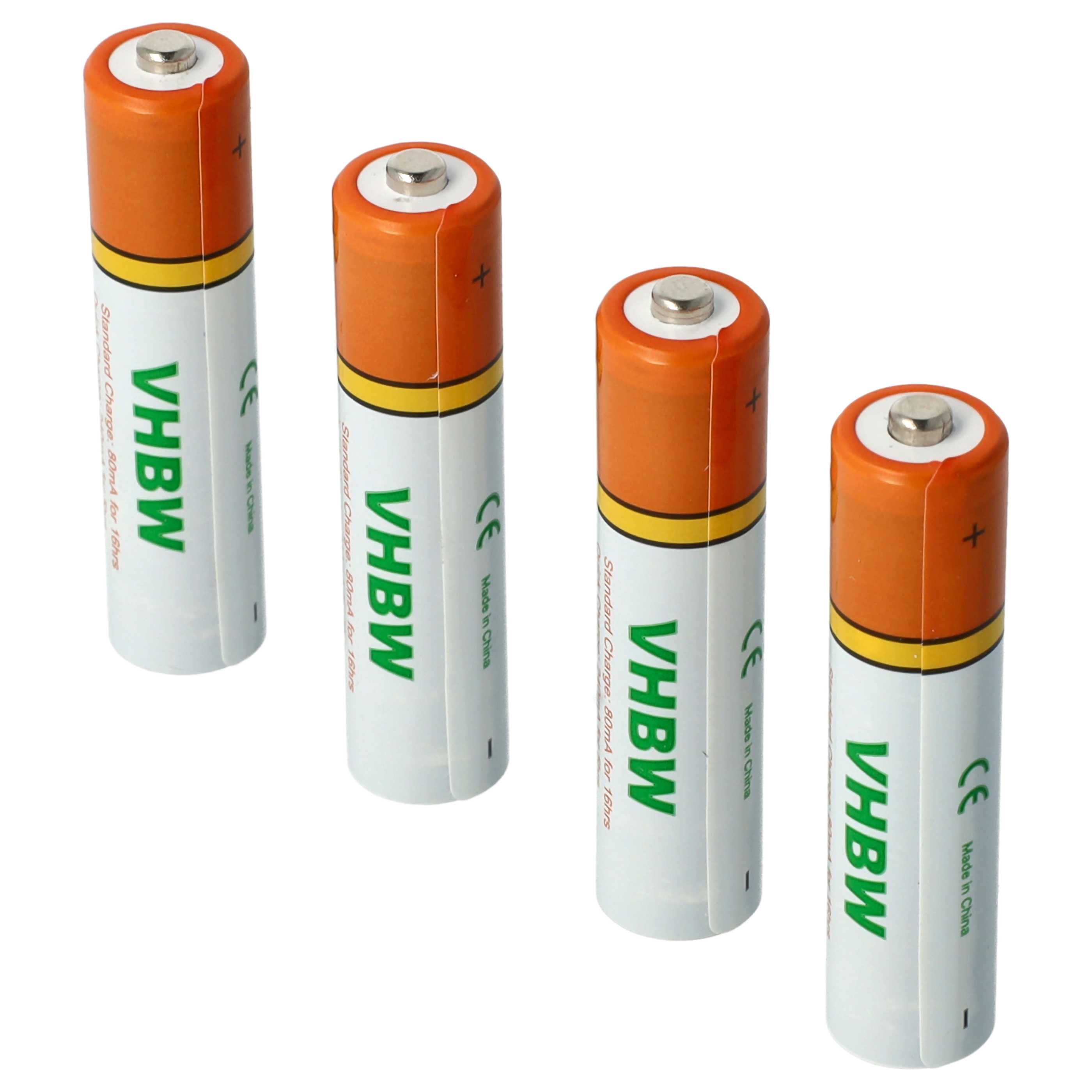 20x Batteries pour téléphone Philips, Grundig, Sennheiser, Amplicomms - 800mAh 1,2V NiMH