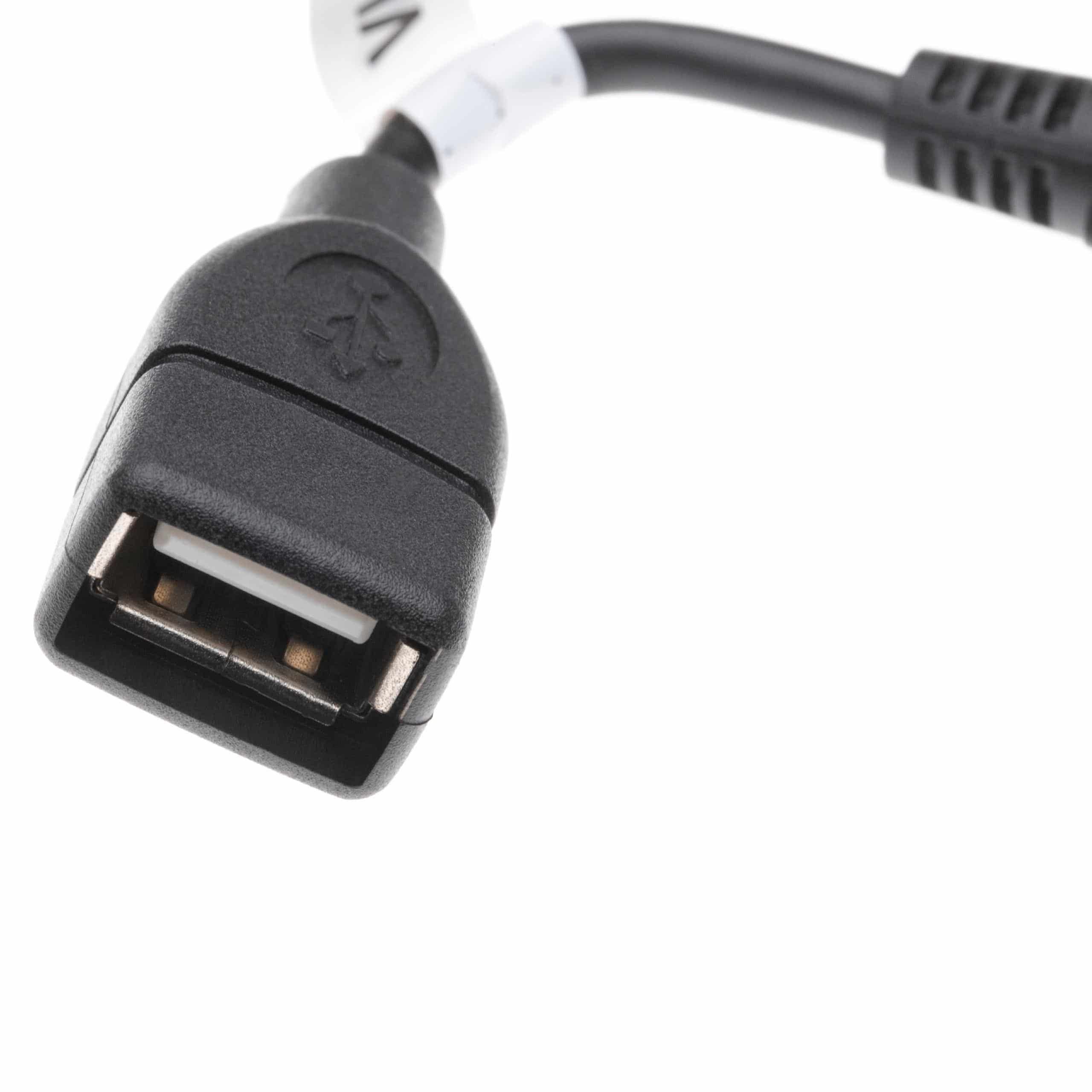 Adapter OTG USB On The Go z Mini-USB (męski) na gniazdo USB A do smartfona, tableta, laptopa