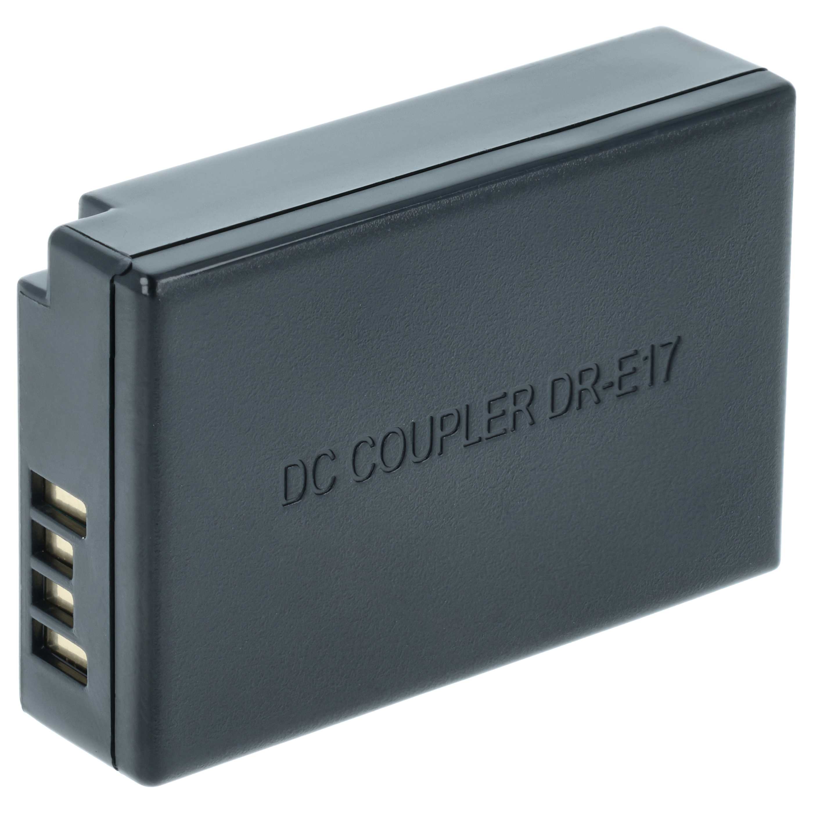 DC Kuppler als Ersatz für Canon DR-E17 für Canon Kamera