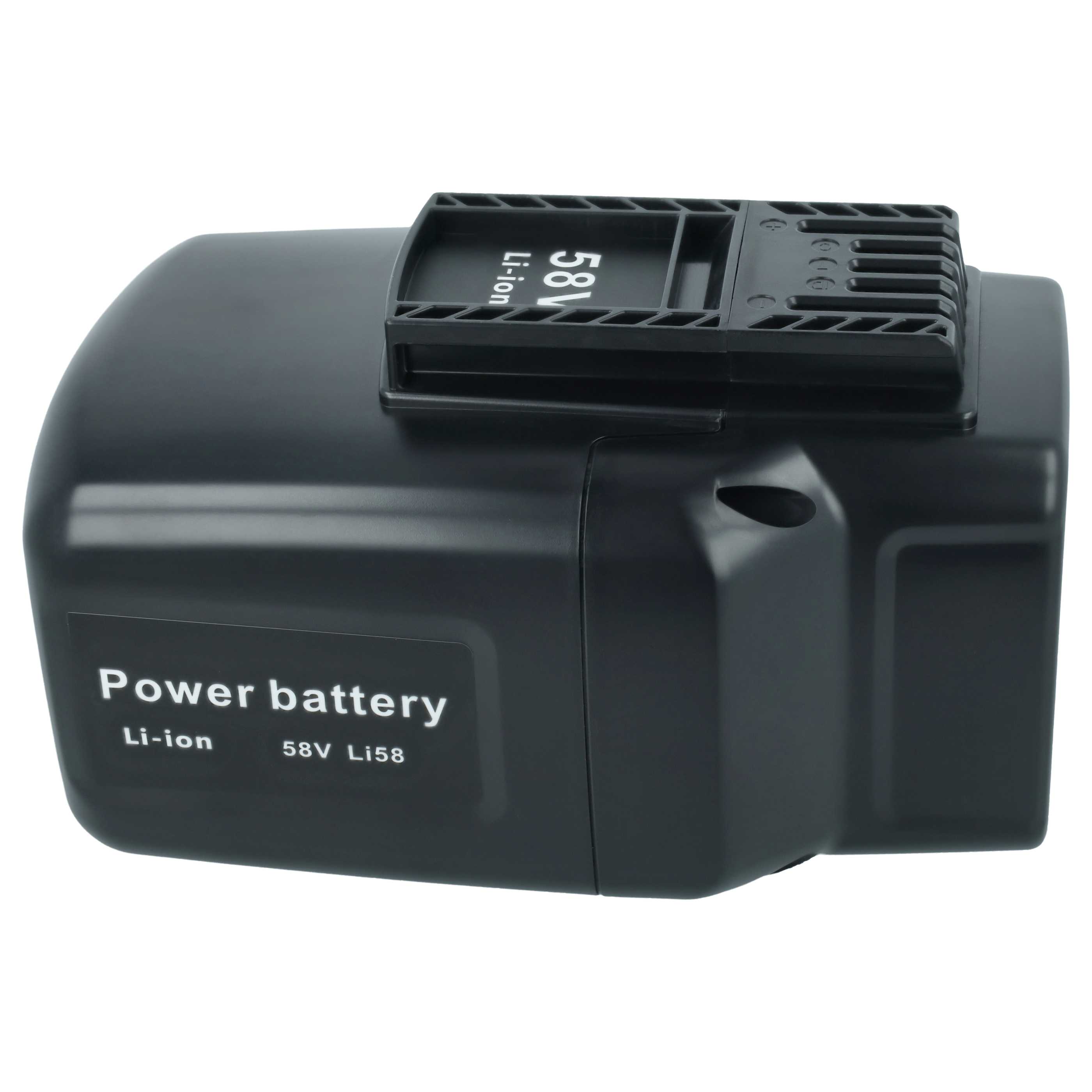Battery suitable for McCulloch, Jonsered, Poulan Pro - 2600 mAh 58 V Li-Ion, black
