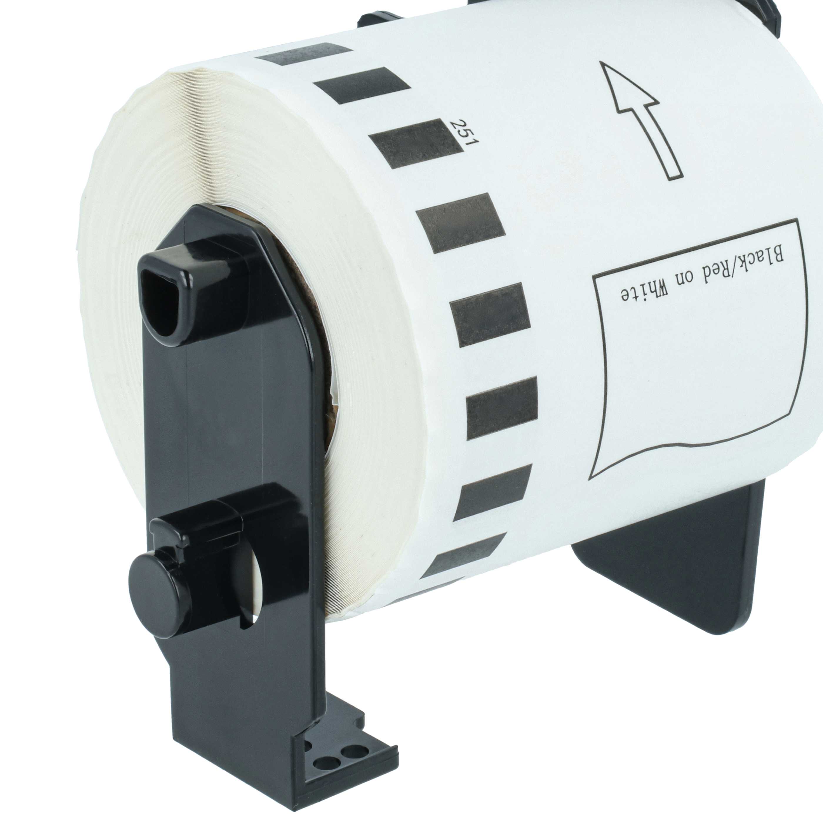 Label Roll replaces Brother DK-22251 Labeller - 62 mm x 15.24 m + Holder