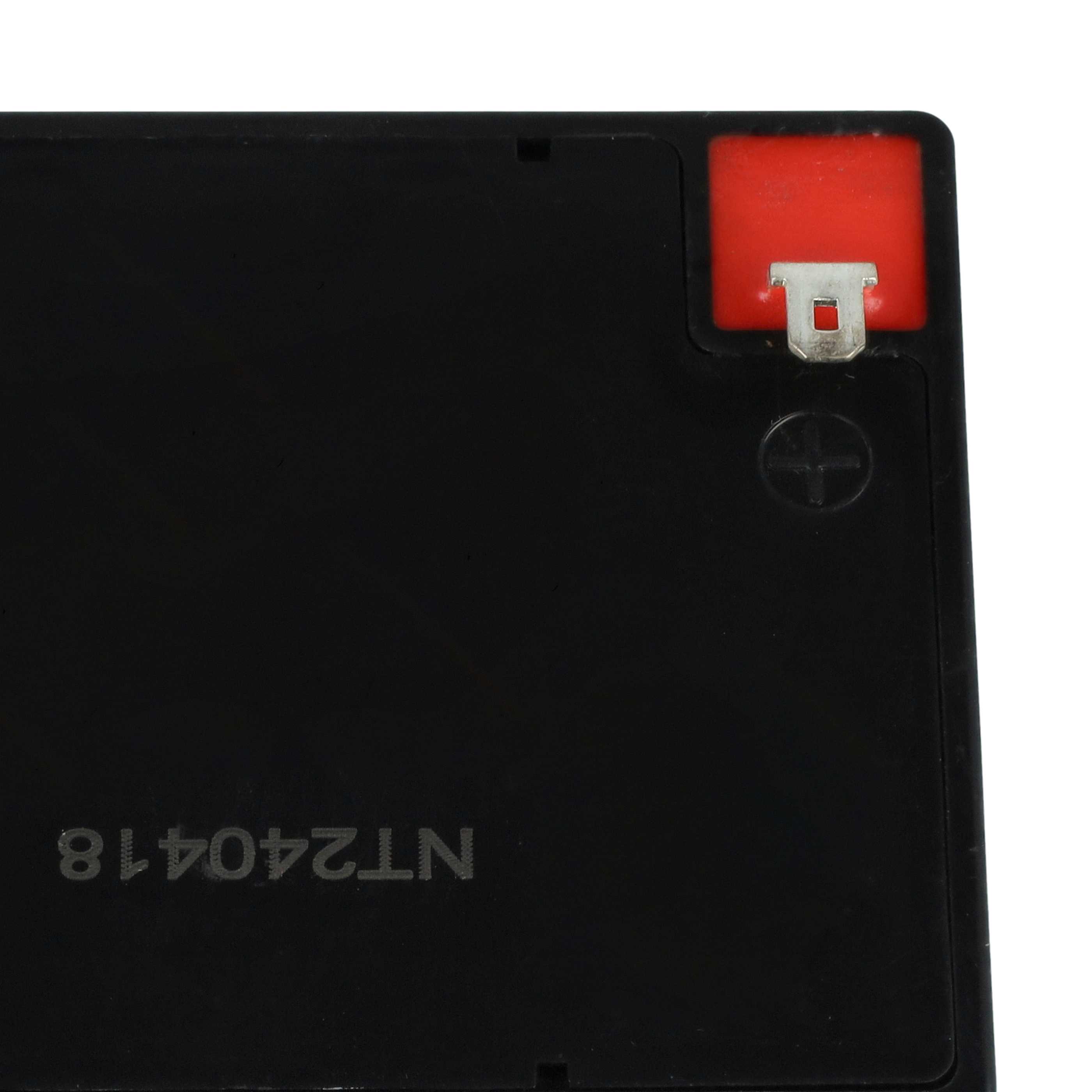 Batterie (2 pcs.) remplace APC RBC20 ASI - 4500mAh 12V AGM