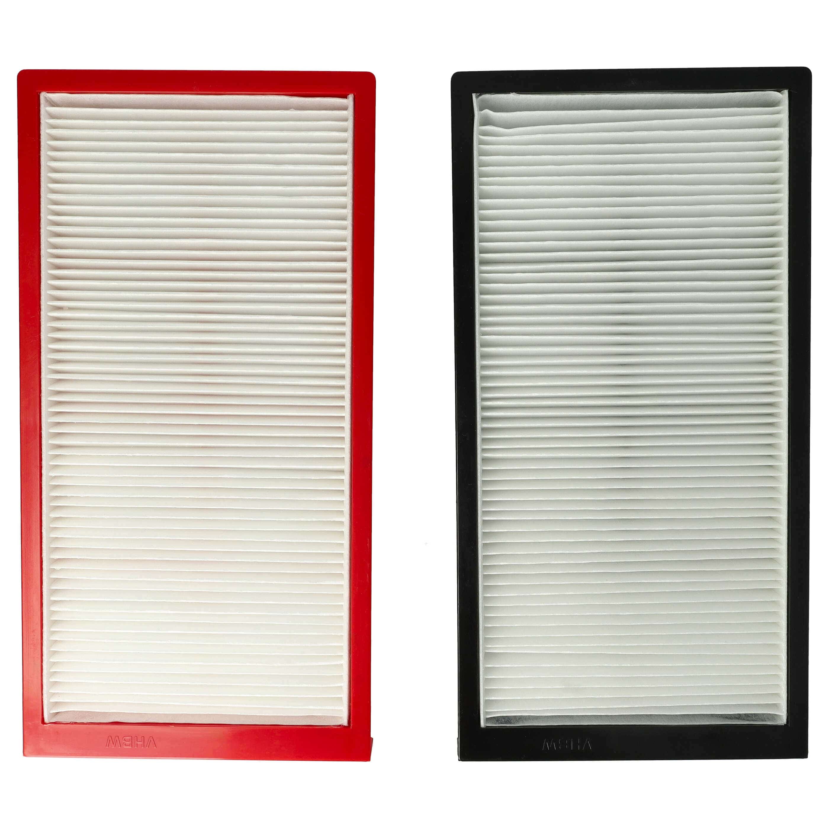 Air Filter Set Replacement for Wernig EFS G 90-200 GF for Ventilation Devices - G4 / F7 2-Part Kit