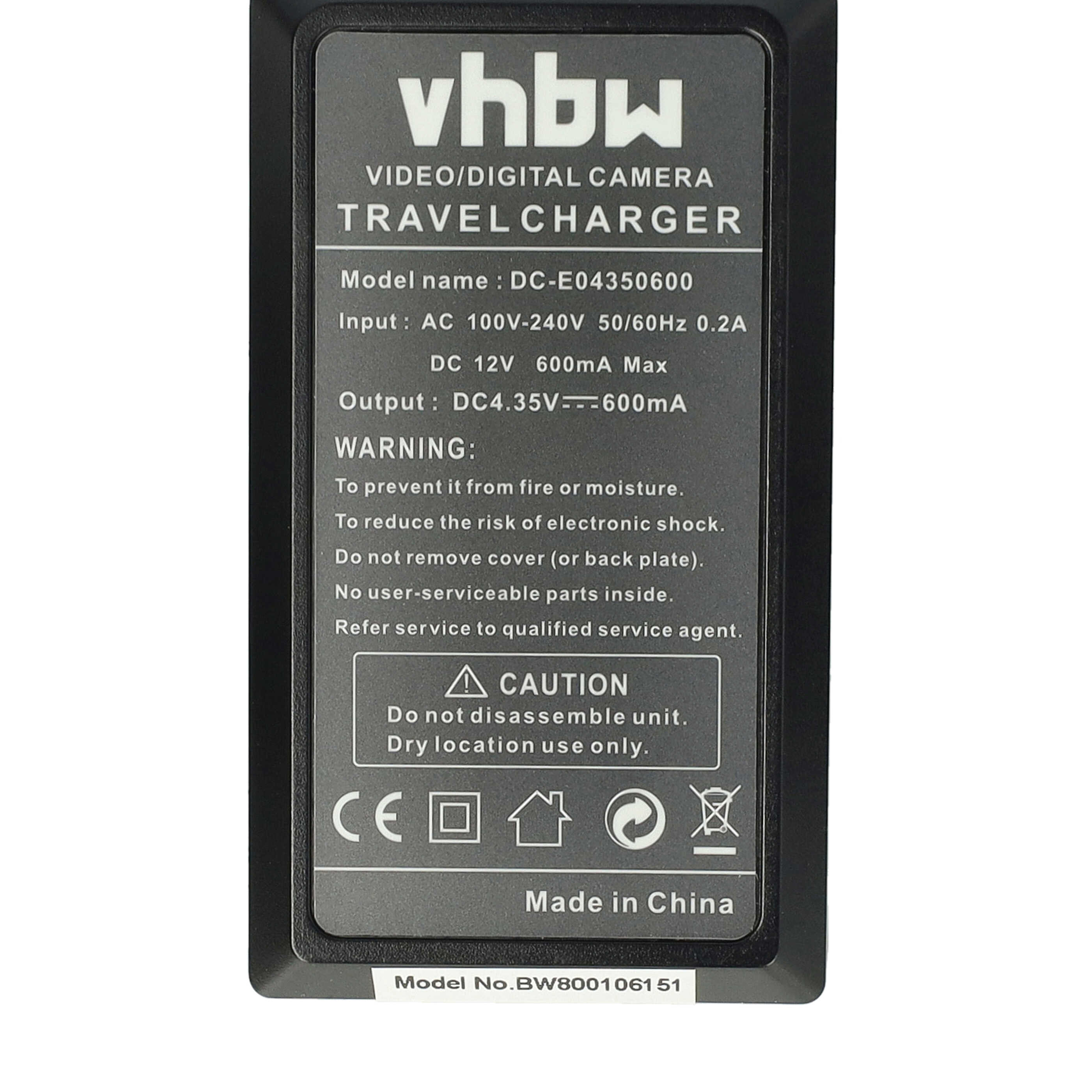 Battery Charger suitable for Coolpix P600 Camera etc. - 0.6 A, 4.35 V