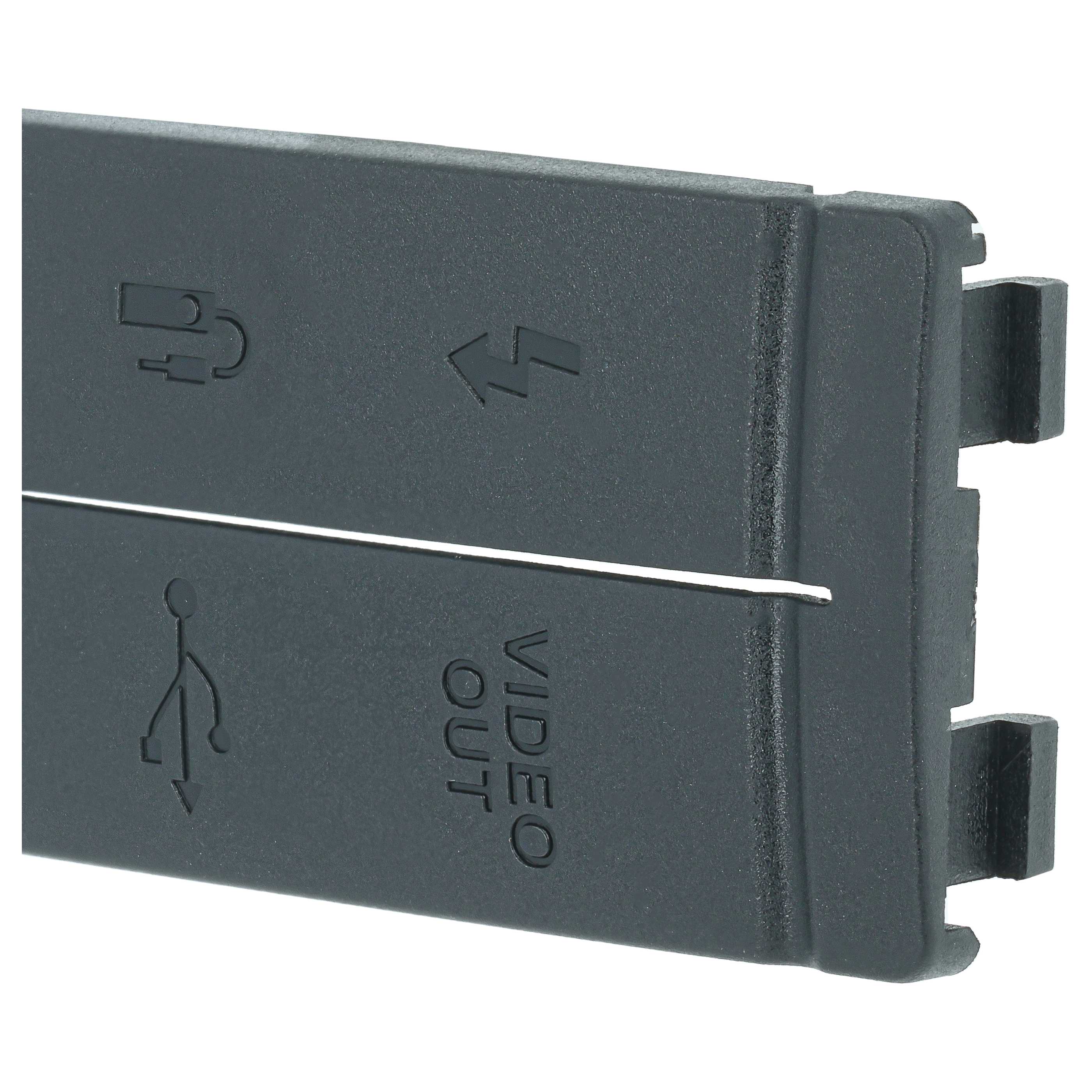 Cache-connectiques pour appareil photo DSLR Canon EOS 40D - Pour prise USB/HDMI