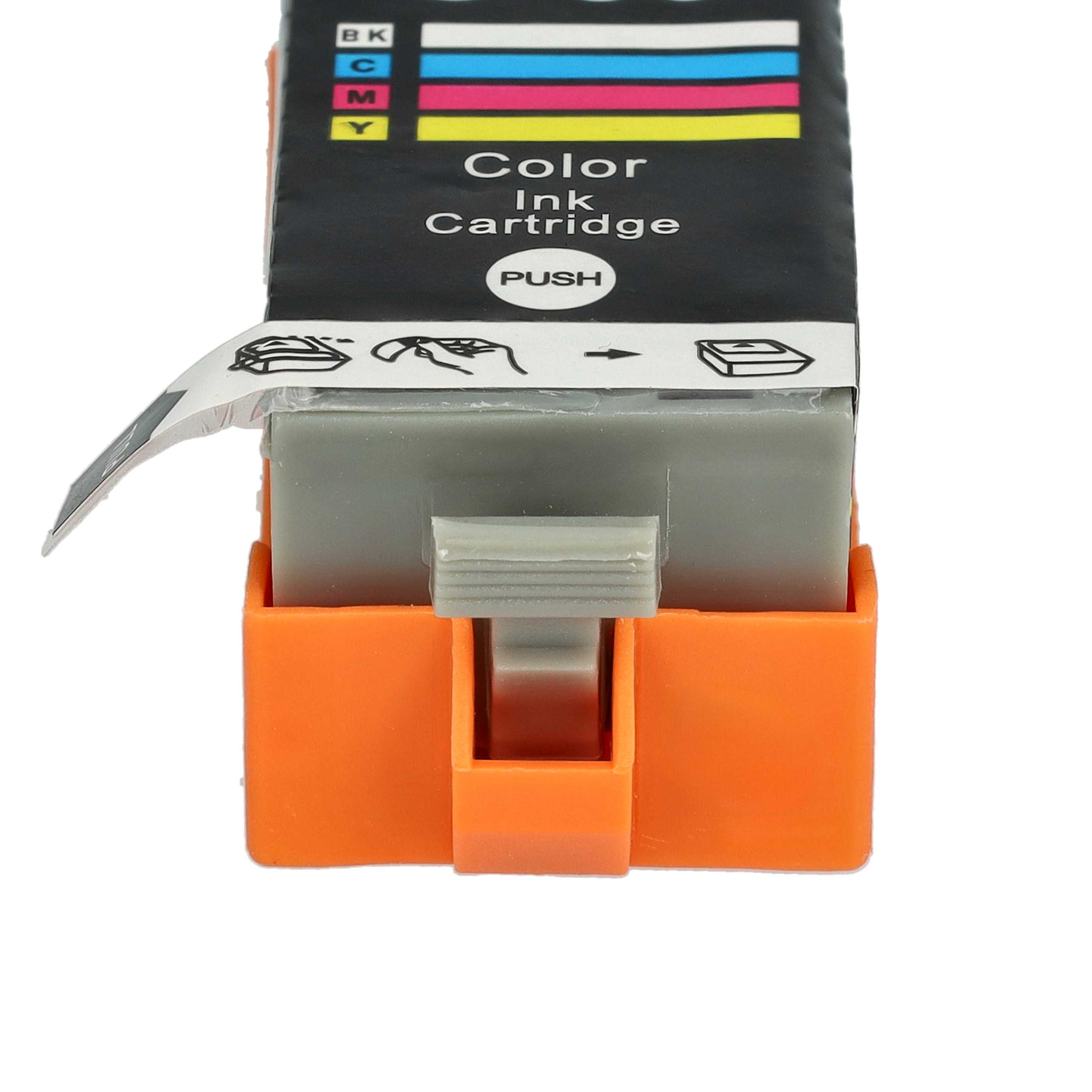 10x Ink Cartridge as Exchange for Canon CLI-36, CLI-36C for Canon Printer - Multi-Coloured 13 ml