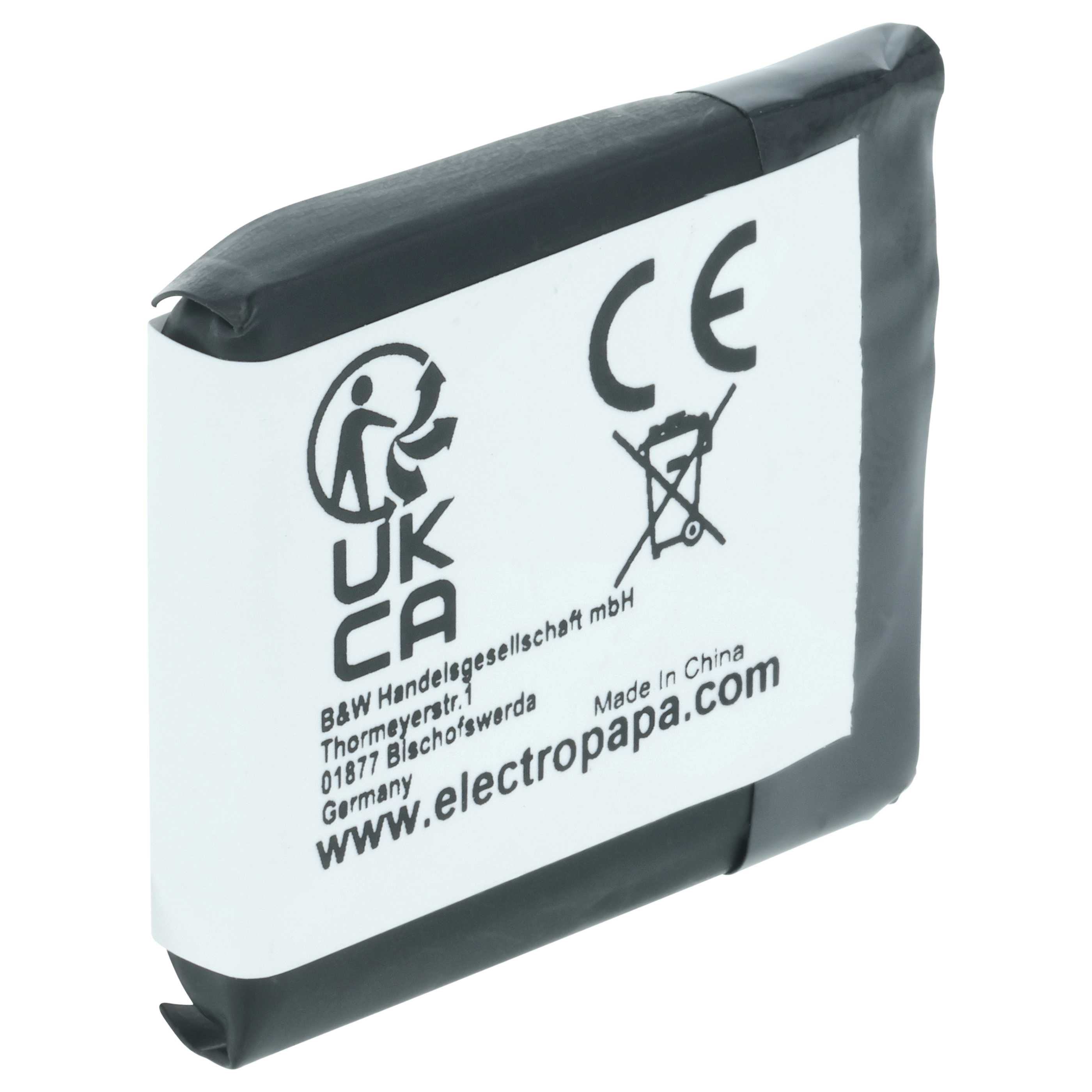 Akumulator do słuchawek bezprzewodowych zamiennik Sennheiser AHB552826TPC-2 - 350 mAh 3,7 V LiPo