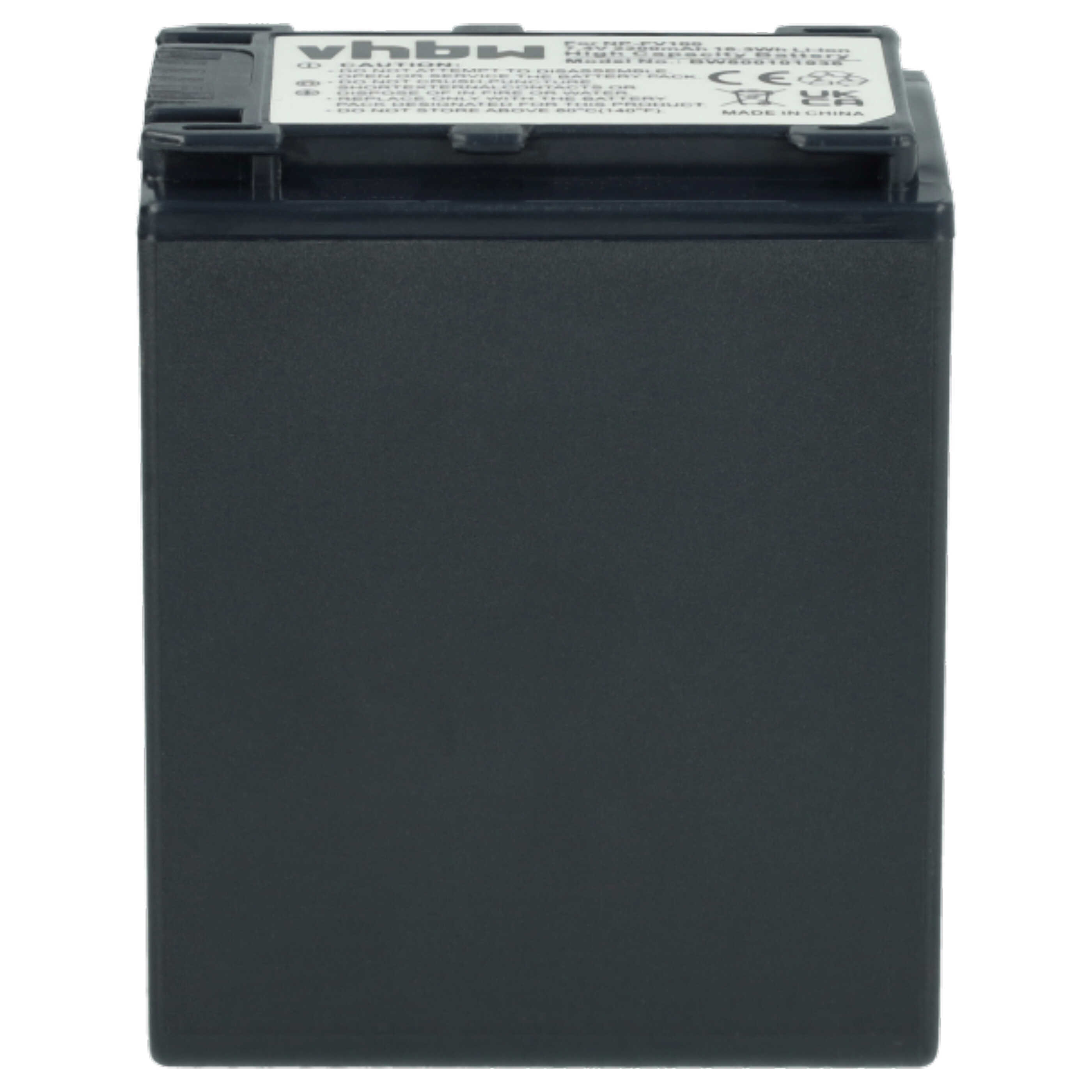 Videocamera 2x Battery replaces Sony NP-FV60, NP-FV50, NP-FV40, NP-FV30, NP-FV100 - 2200 mAh 7.2 V Li-Ion