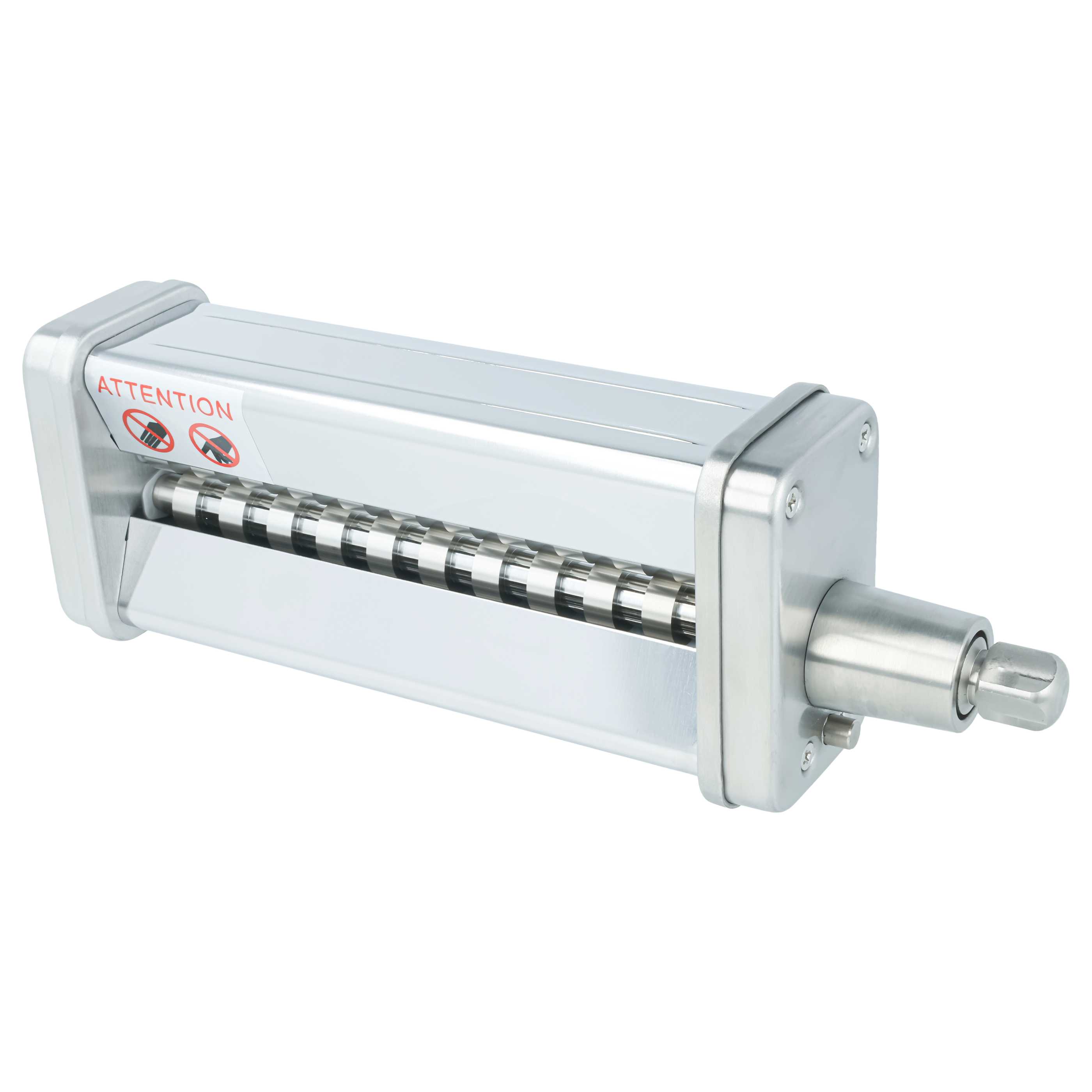Fettuccine Cutter suitable for KitchenAid Kitchen Machine - Pasta Attachment + Cleaning Brush