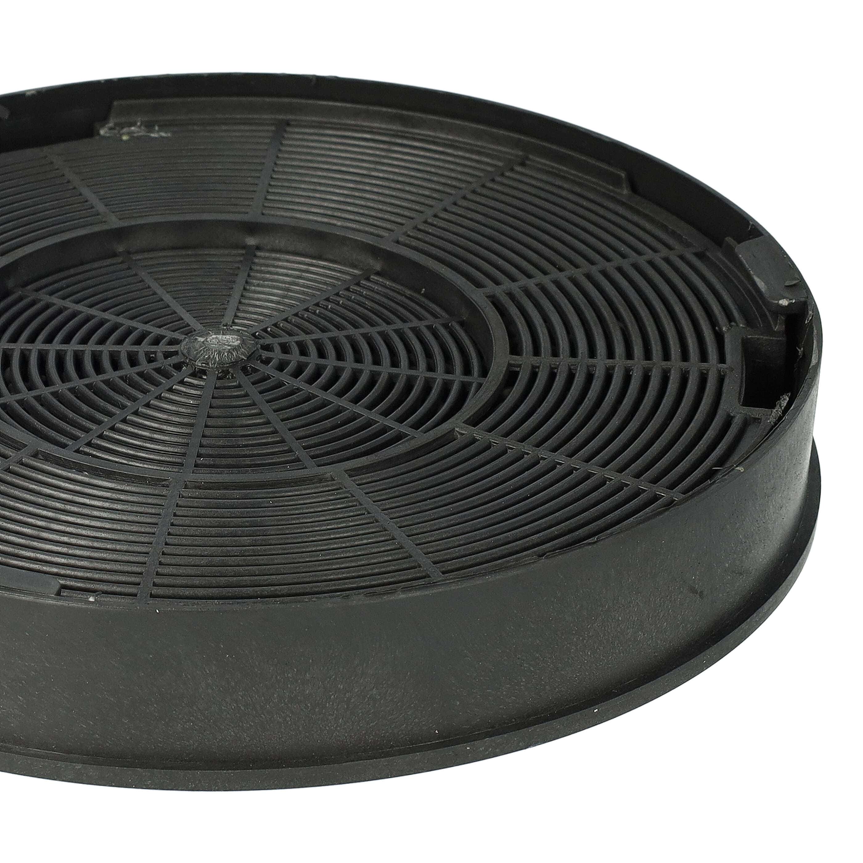 4x Filtres à charbon actif remplace AEG EHFC62, EFF62 pour hotte Bosch