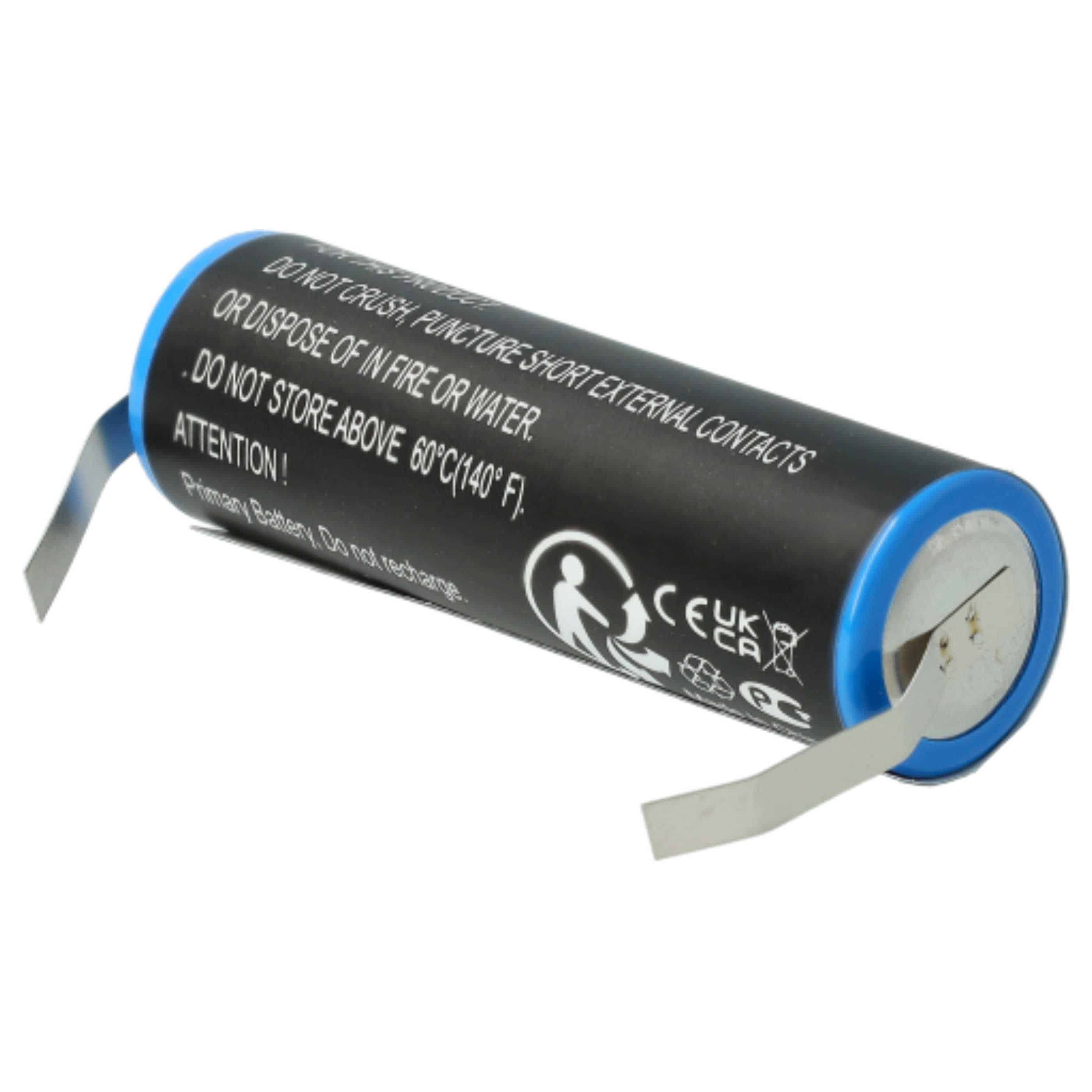 CNC Controller Battery (5 Units) Replacement for Maxell ER6C - 1800 mAh 3.6 V Li-MnO2