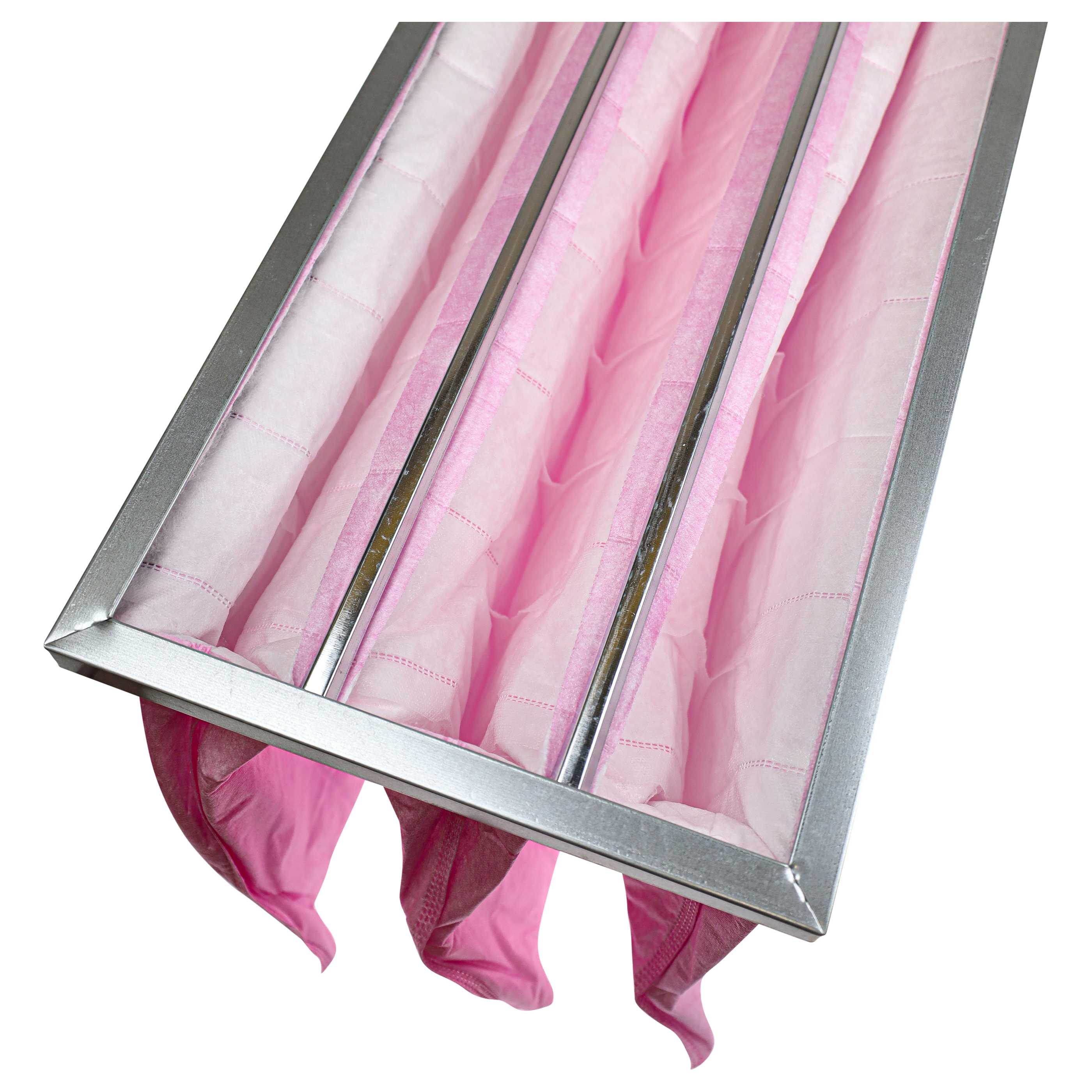 5x Taschenfilter F7 Klimaanlagen, Lüftungsanlagen - 59,3 x 28,8 x 5,8 cm