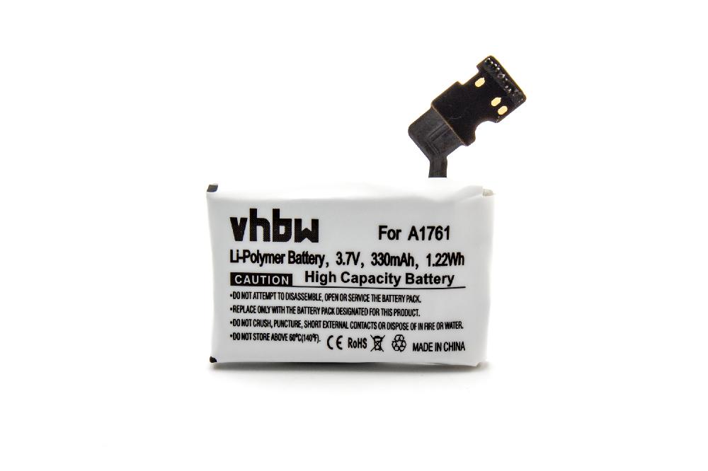 Batterie remplace Apple A1761 pour montre connectée - 330mAh 3,7V Li-polymère