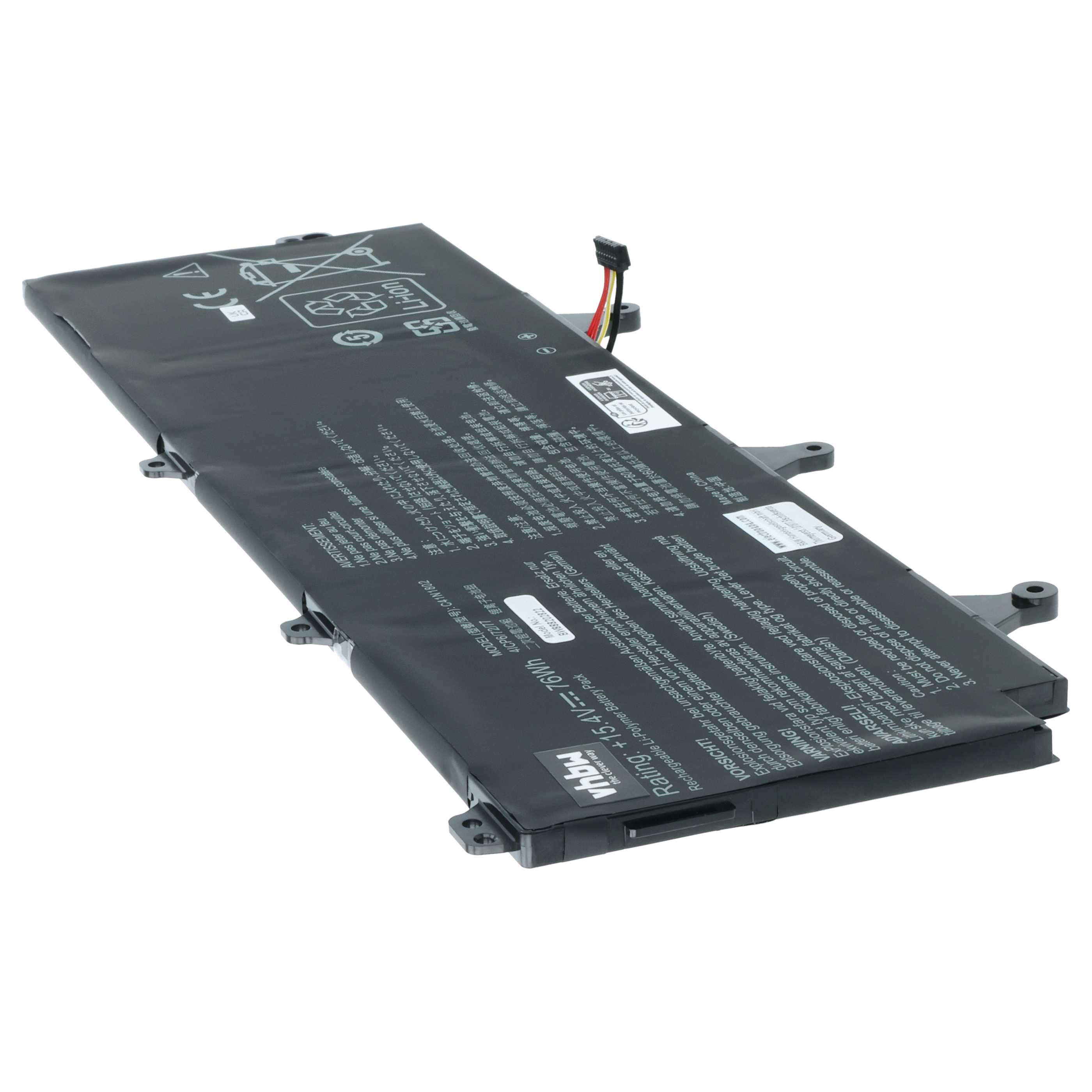Akumulator do laptopa zamiennik Asus 0B200-03140100, C41N1802 - 4850 mAh 15,4 V LiPo