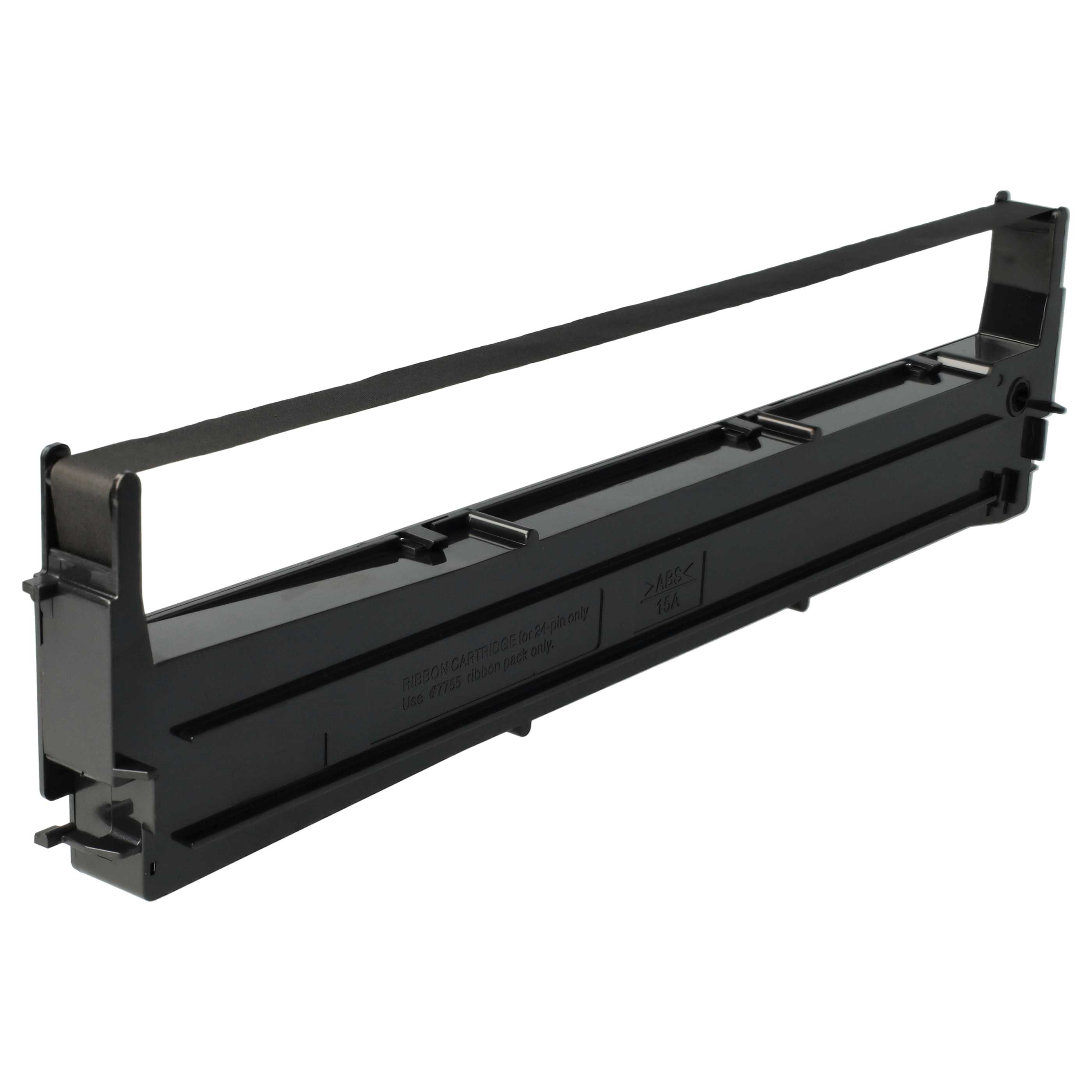 Ink Ribbon replaces Epson C13S015021, S015637 for IBM Dot Matrix, Receipt Printer etc. - Black