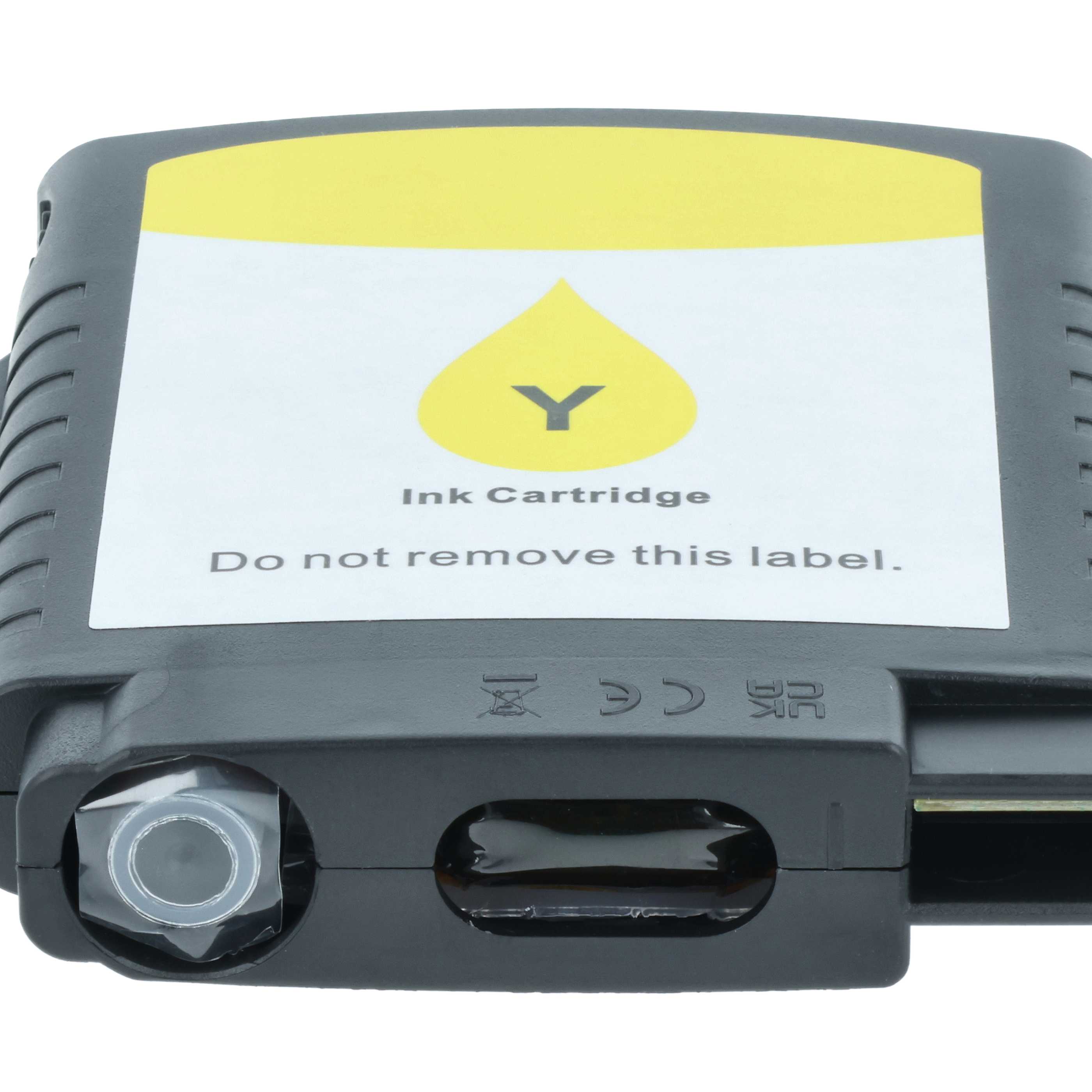 Ink Cartridge Suitable for Officejet Pro HP Printer - Yellow 28 ml + Chip