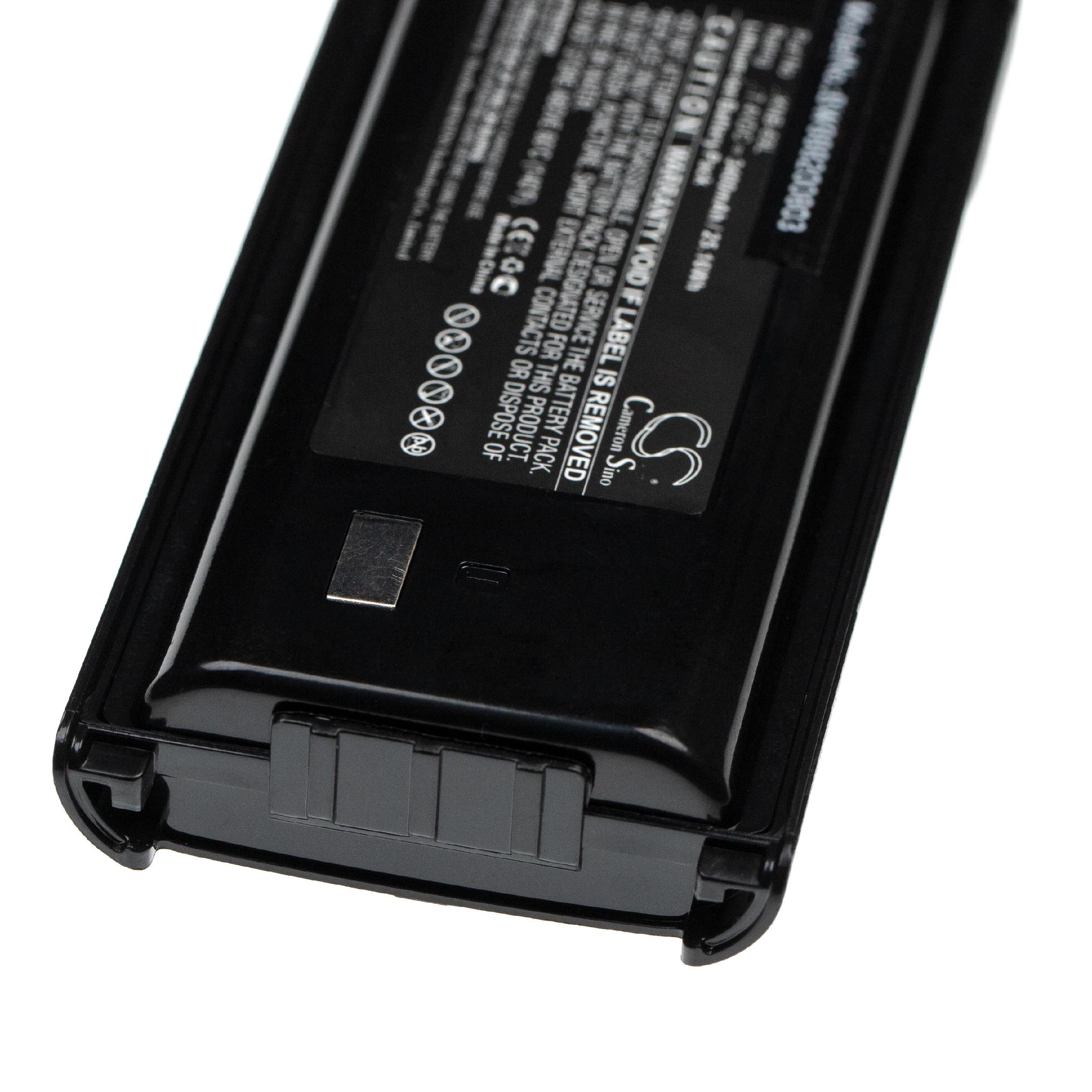 Batterie remplace Kenwood KNB-69L pour radio talkie-walkie - 3400mAh 7,4V Li-ion