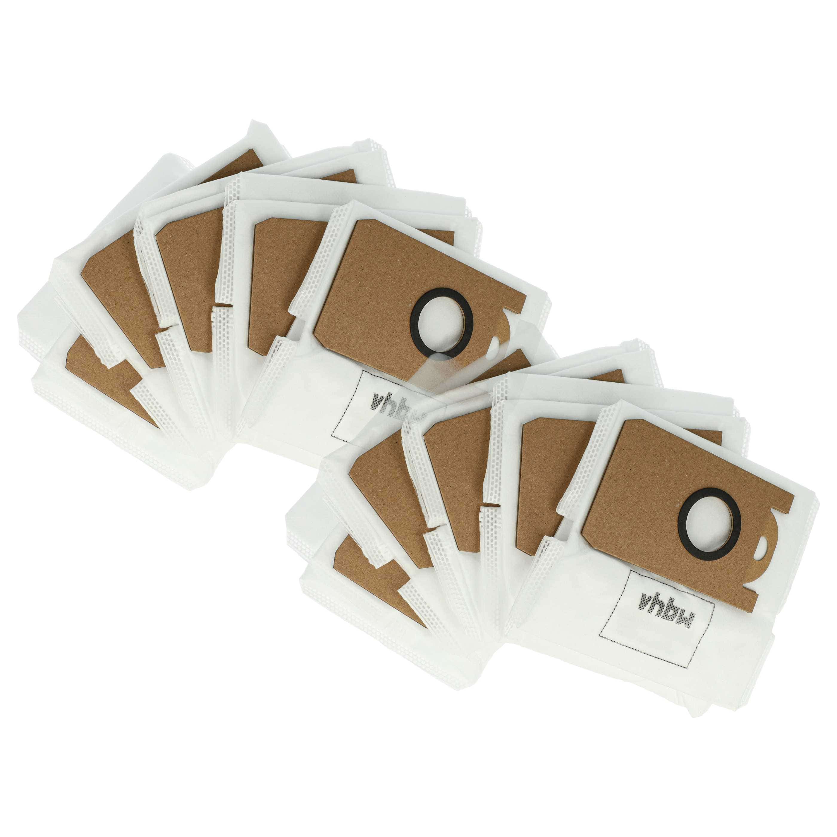 10x Sac d'aspiration pour station de vidage pour aspirateur robot Proscenic M7 Max, M7 Pro, M8 Pro - Set de sa