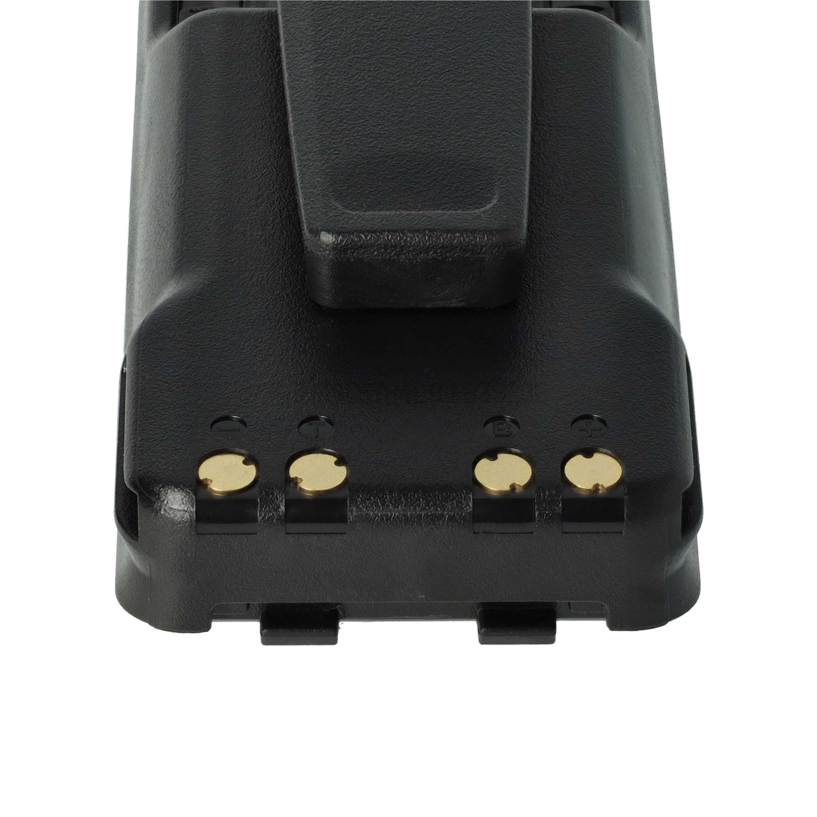 Radio 2x Battery replaces Icom BP-279, BP-280, BP-280LI - 2250 mAh 7.4 V Li-Ion + Belt Clip