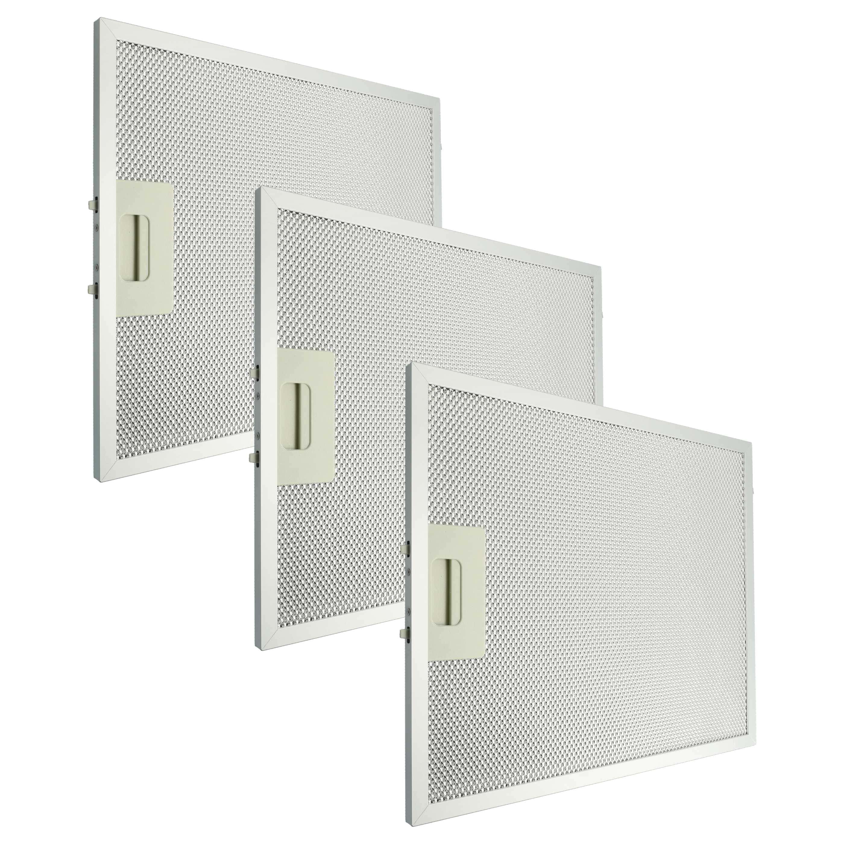 3x Filtres métal remplace Klarstein 10034877 pour hotte aspirante