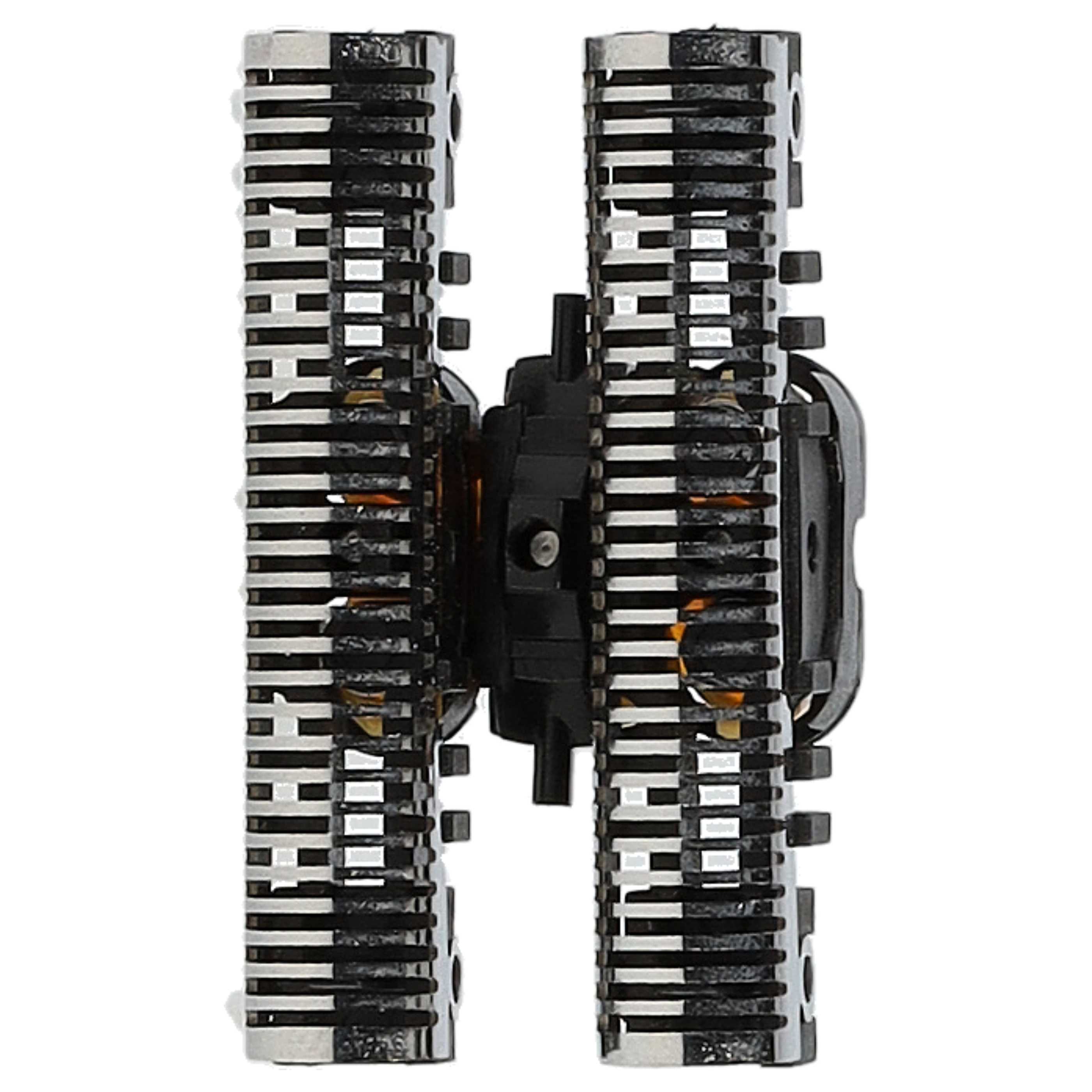 2x blok ostrzy do golarki Braun Contour - czarny / srebrny