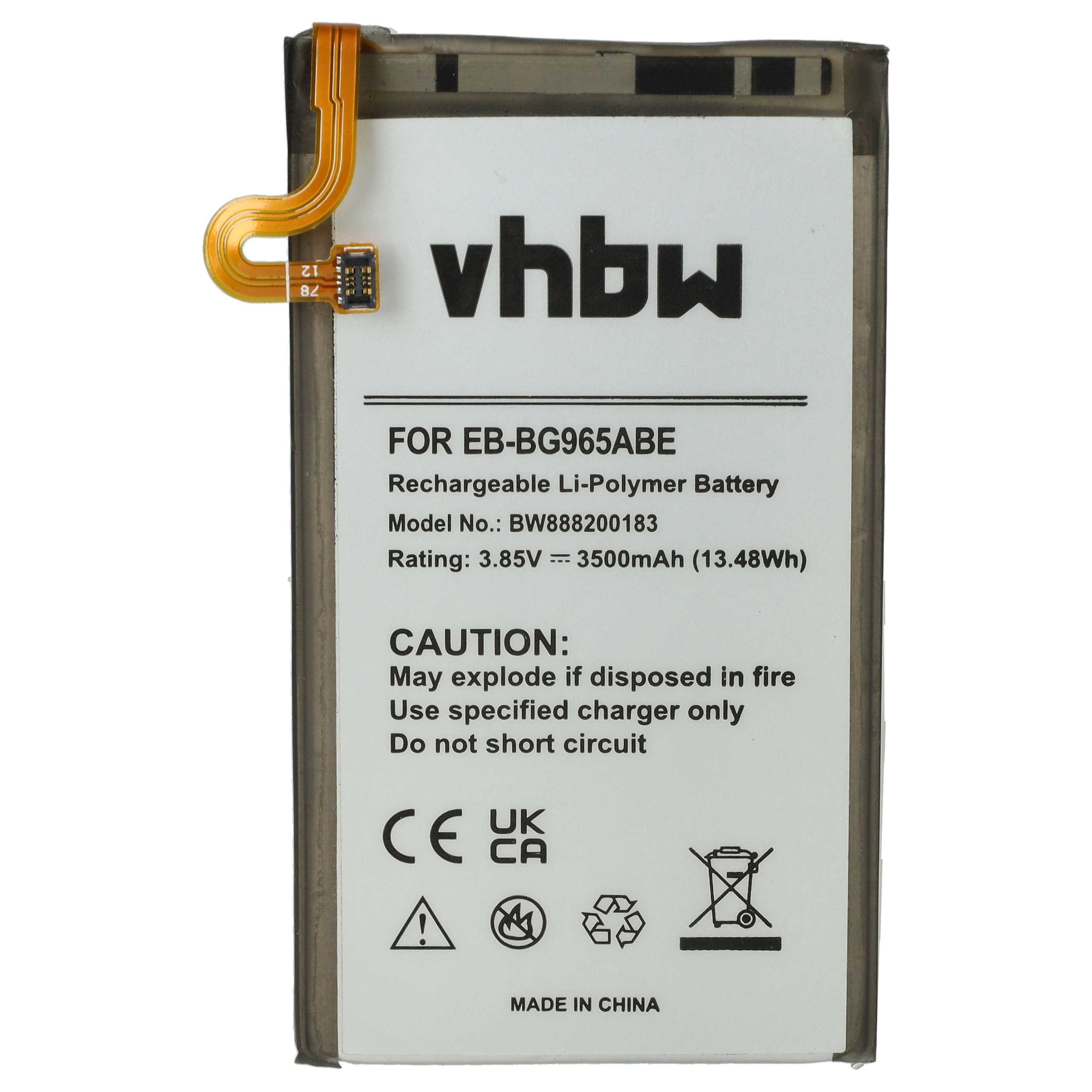 Akumulator do telefonu smartfona zamiennik Samsung GH82-15960A, EB-BG965ABE - 3500 mAh 3,85 V LiPo