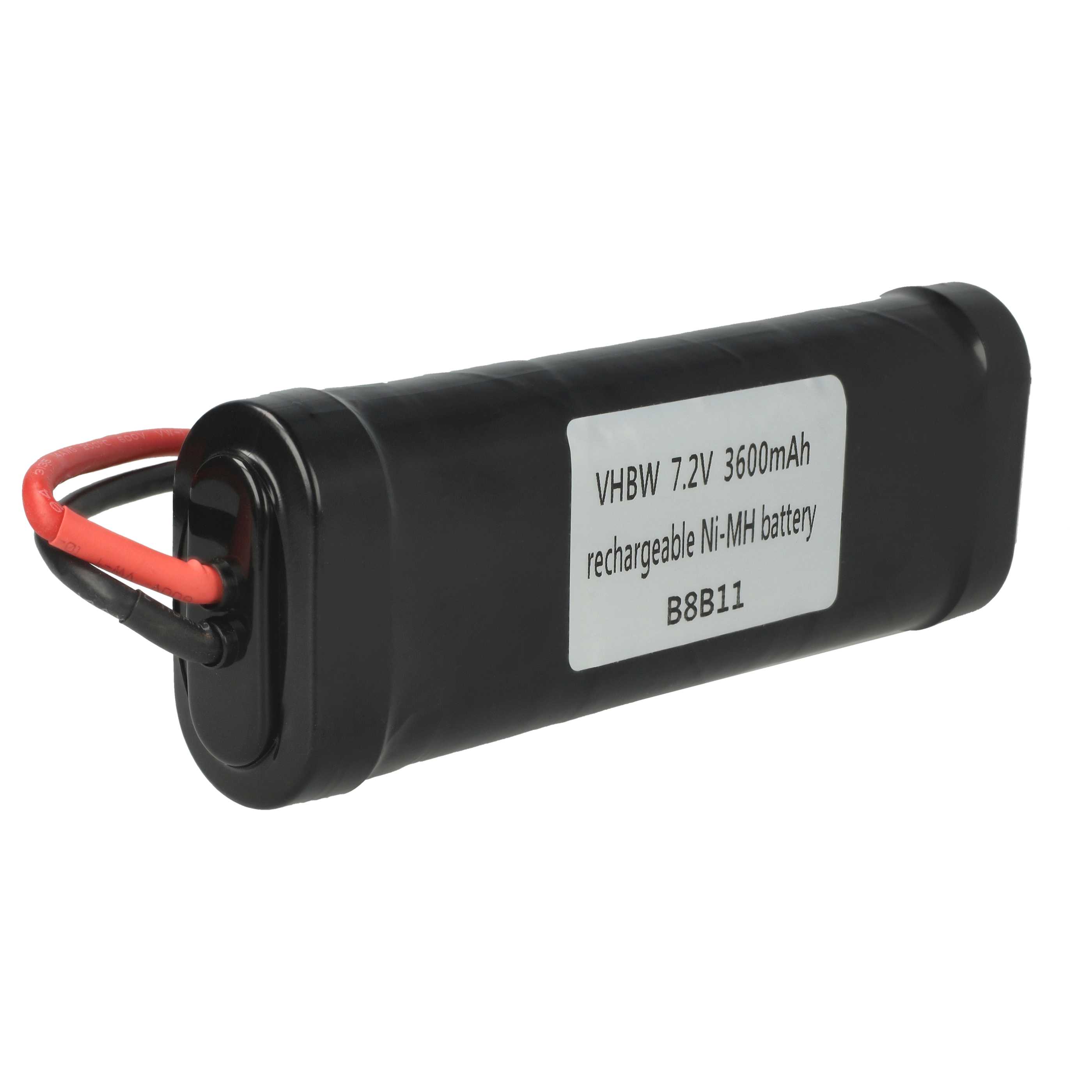 Batterie modèle radio-télécommandé - 3600mAh 7,2V NiMH, T-Plug (f)