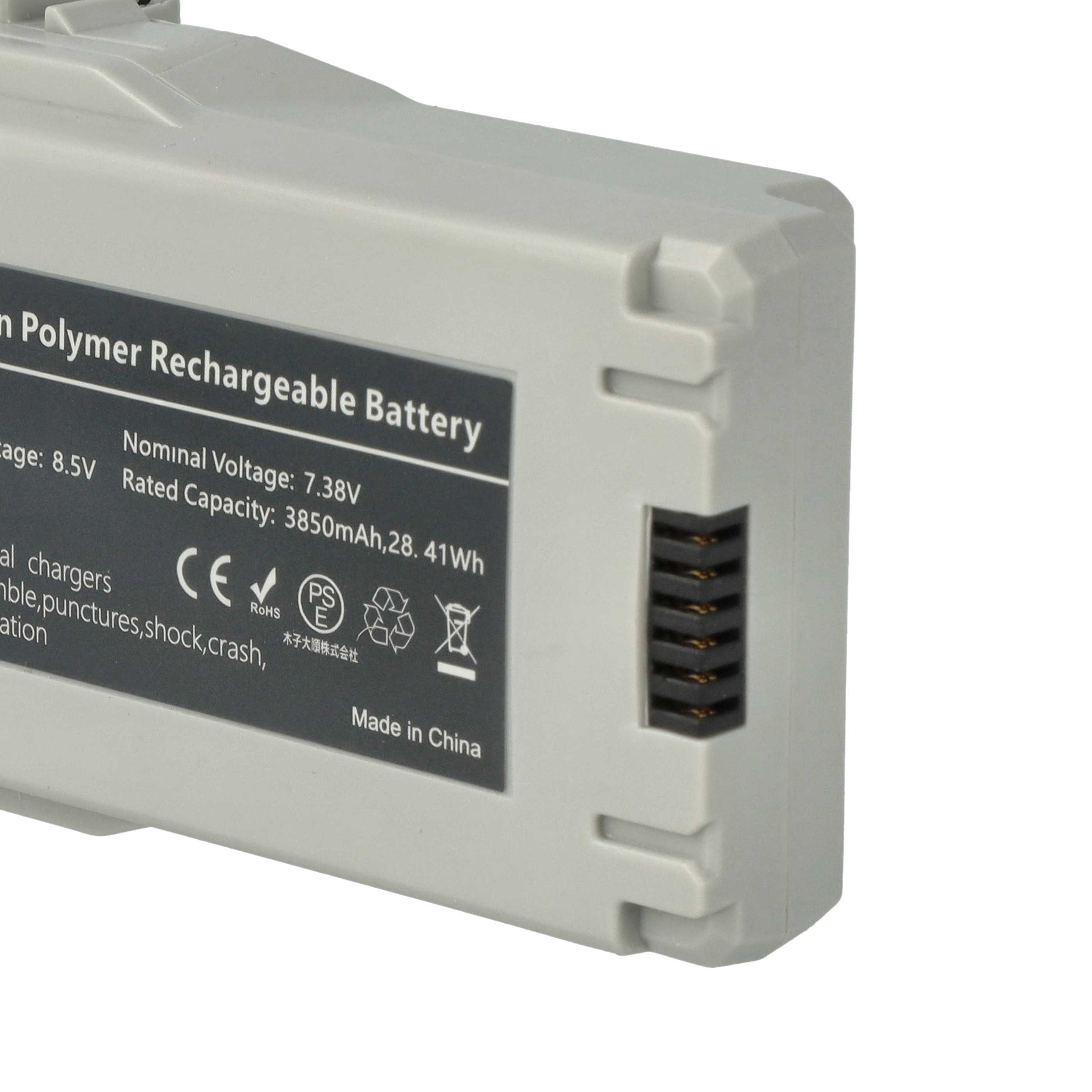 2x Batteries remplace DJI BWX140-2590-7.32, BWX162-2453-7.38 pour drone DJI- 3850mAh 7,4V Li-polymère