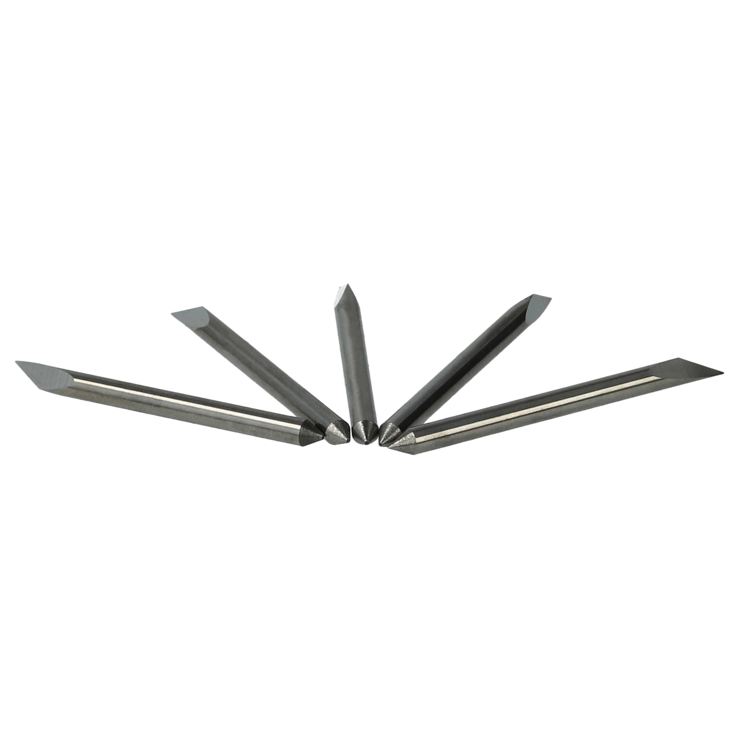 5x cuchilla para plóter de corte Summa Cut - Ángulo de corte de 60°