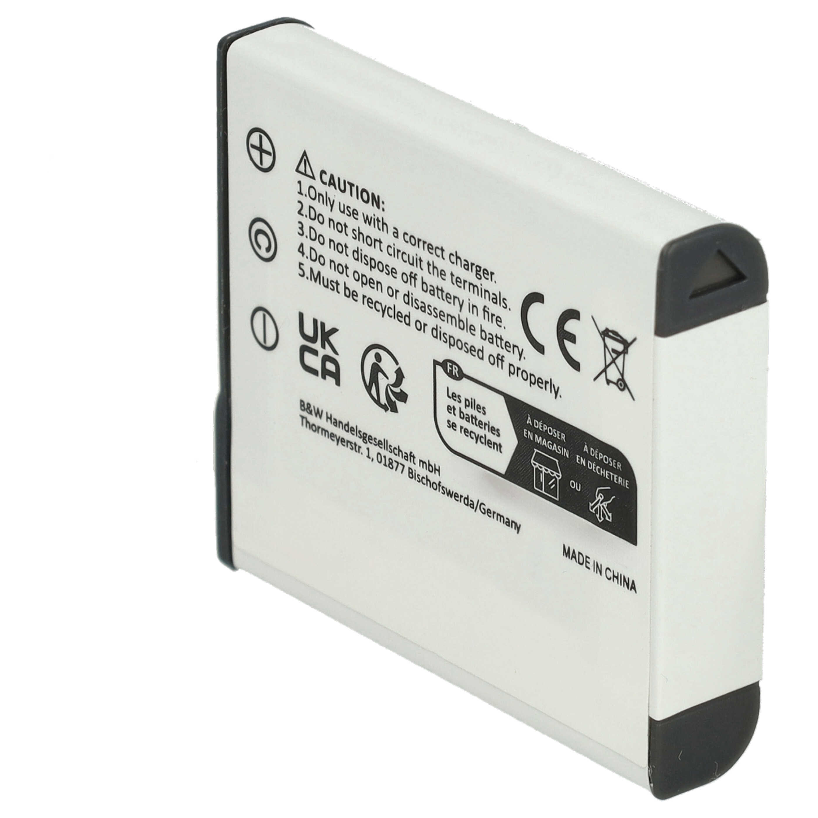 Battery (3 Units) Replacement for Sony NP-FG1, NP-BG1 - 950mAh, 3.6V, Li-Ion