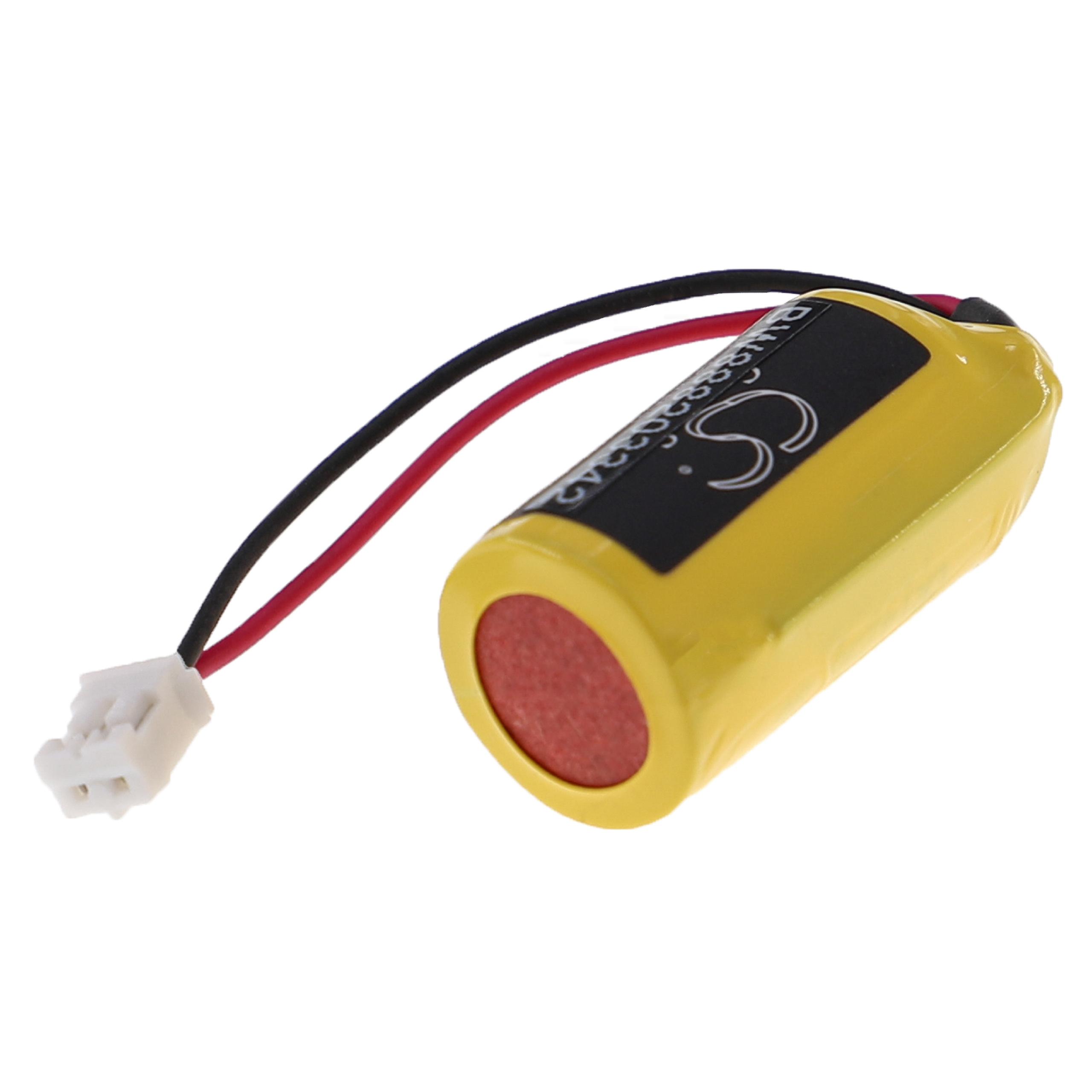 Batterie pour Omron CP1W-BAT01 pour unité de contrôle - 800mAh 3V Li-MnO2