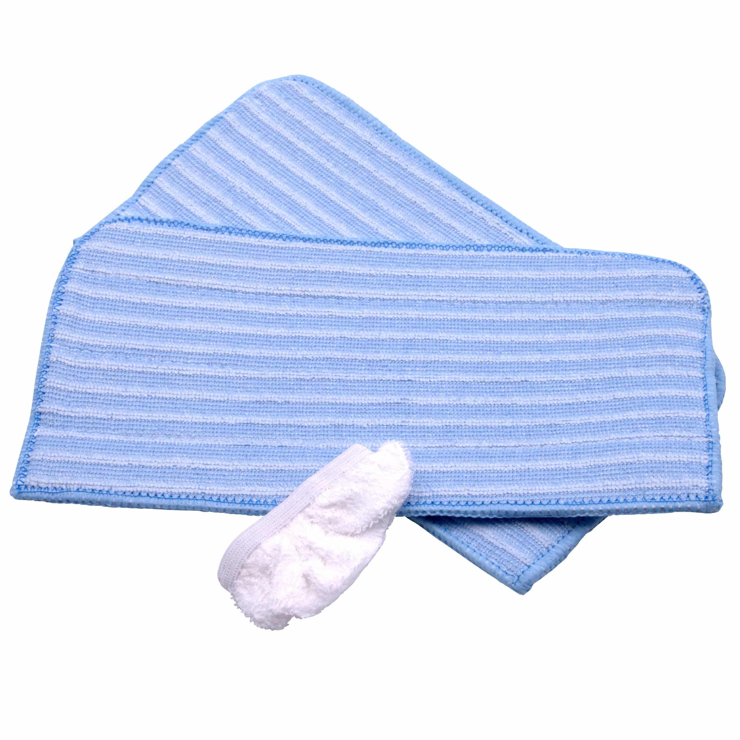  Cleaning Cloth Set (3 Part) replaces Dirt Devil 0319001 for - microfibre / cotton