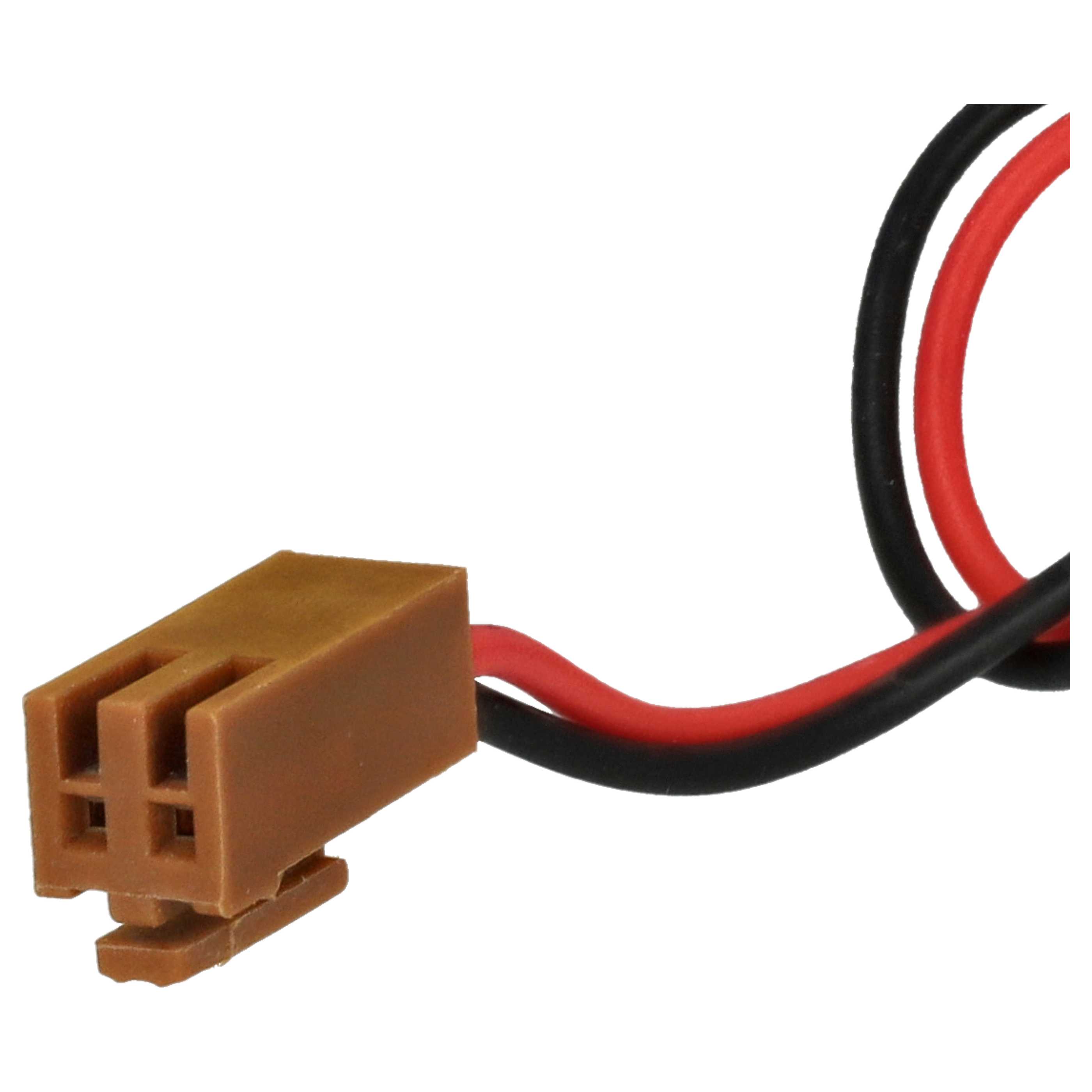 Batterie remplace Ge Fanuc BR-ACF2P pour pour PLC Programmable Logic Controller - 2200mAh 6V Li-MnO2